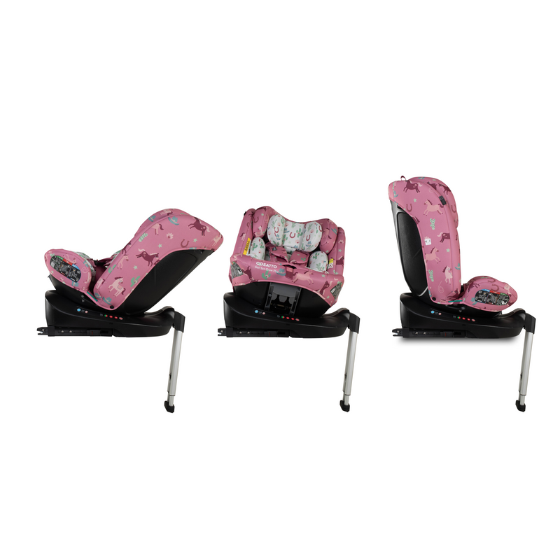 Get Set Grow Plus i-Size 360 Kindersitz - Pony Party