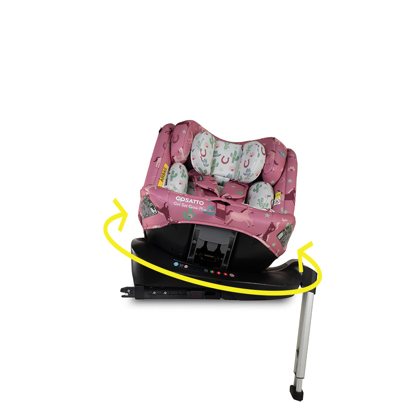Get Set Grow Plus i-Size 360 Kindersitz - Pony Party