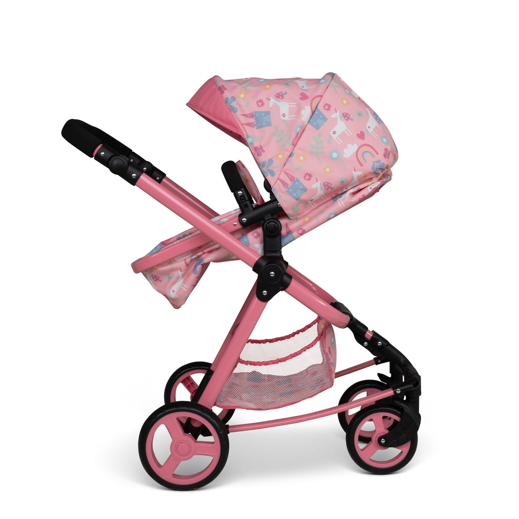 Poussette De Poupée Cosatto Wish Licorne Avec Sac - Rose - Pour Enfants 3 Ans+