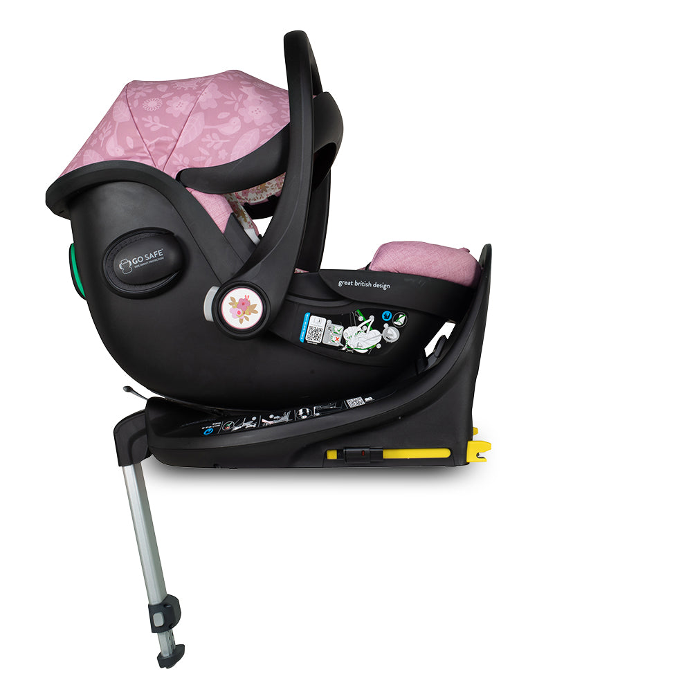 Wow 3 Kindersitz 3 in 1 Set mit Isofix Basis - Camille