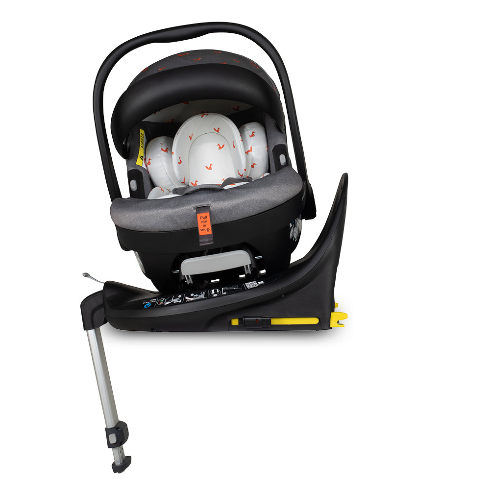 Wow 3 Kindersitz 3 in 1 Set mit Isofix Basis - Foxling