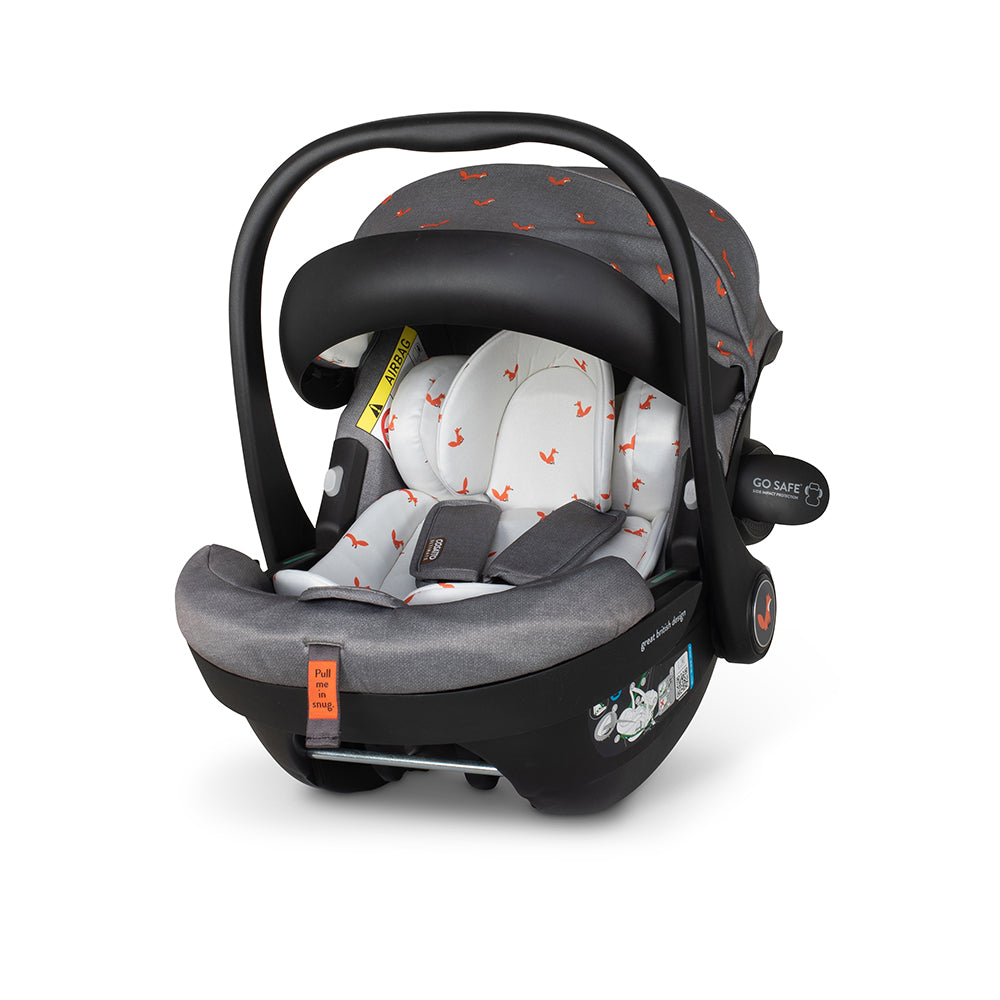 Wow 3 Kindersitz 3 in 1 Set mit Isofix Basis - Foxling