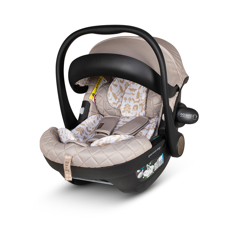 Wow 3 Kindersitz 3 in 1 Set mit Isofix Basis - Whisper