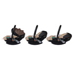 Wow 3 Familien Set inkl. Liege-Babyschale & 0-12 J. Kindersitz - Foxford Hall