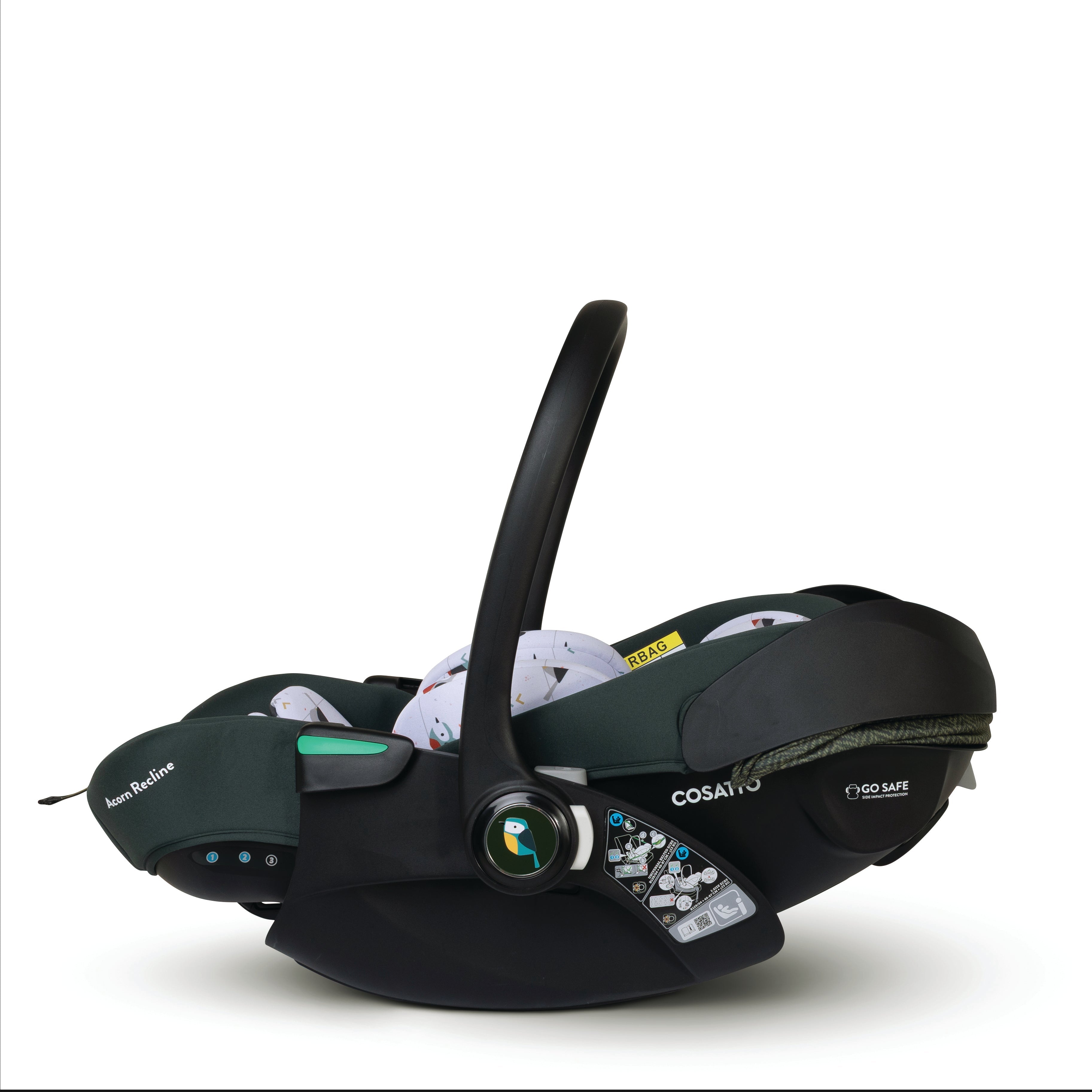 Acorn Recline i-Size 0+ Babyschale - Silhouette