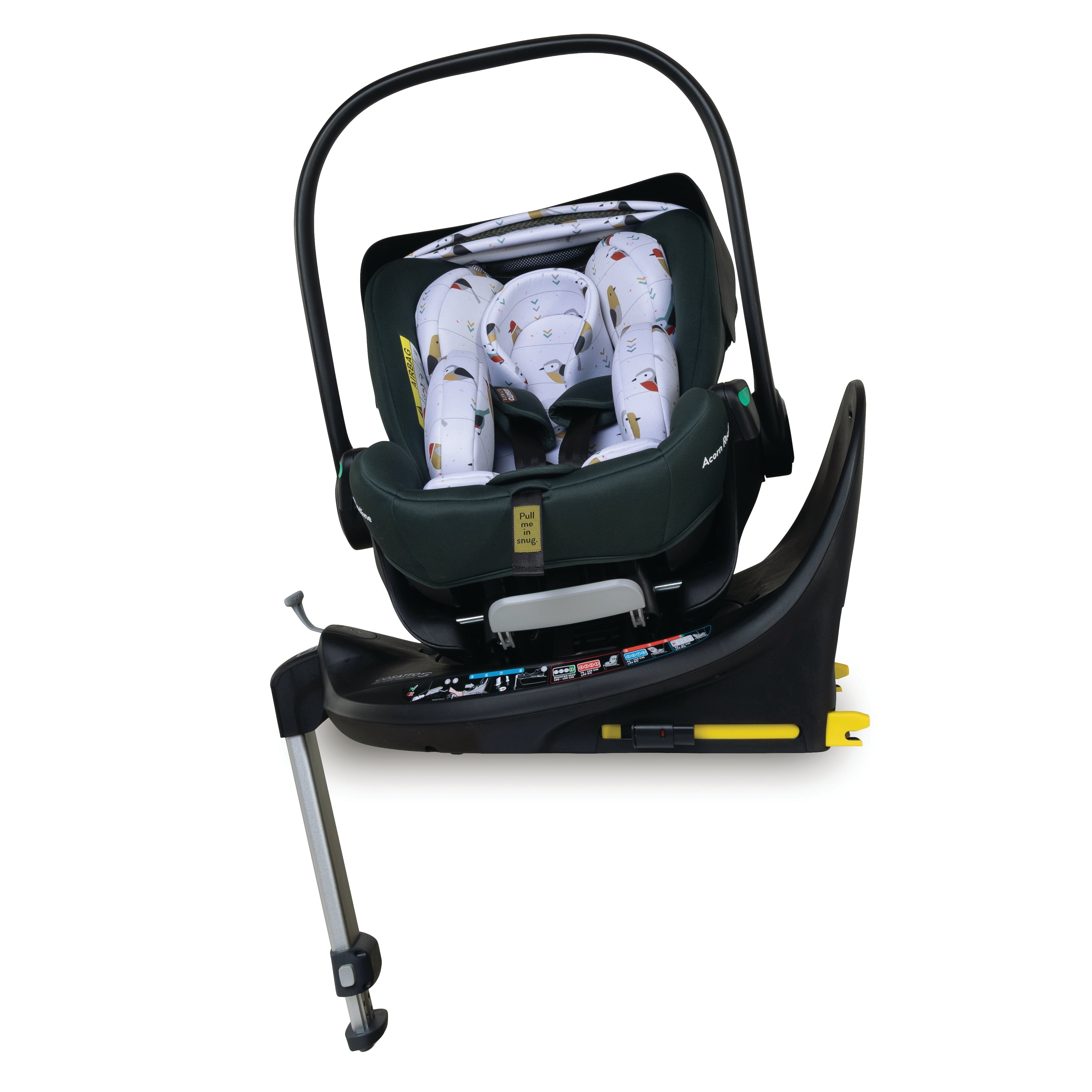 Wow 3 Gesamt-Set inkl. Babyschale mit Liegefunktion - Bureau