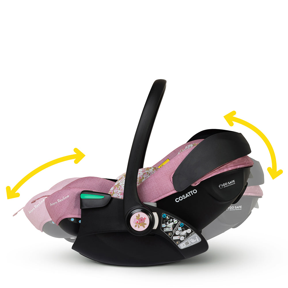 Acorn Recline i-Size 0+ Babyschale - Camille