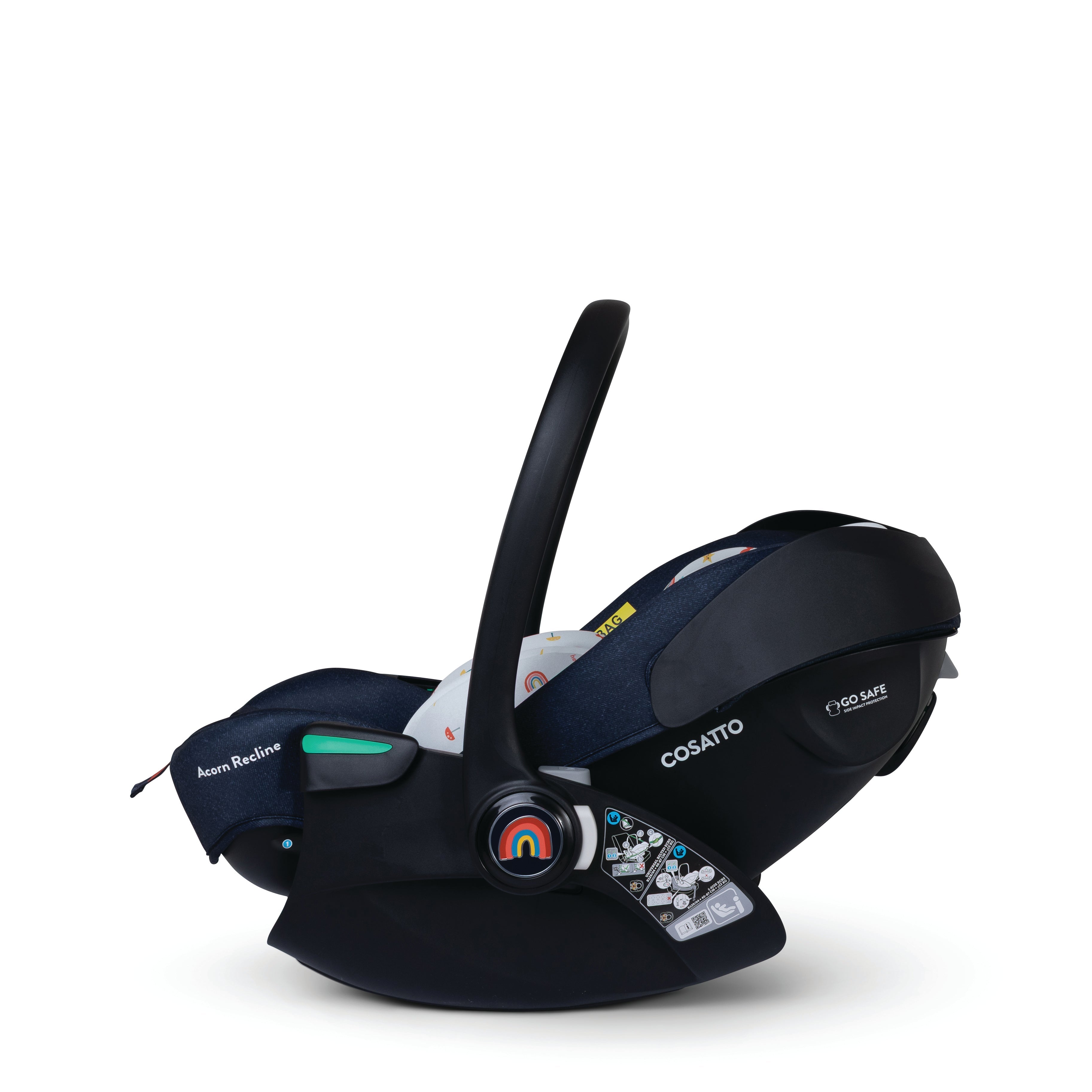 Acorn Recline i-Size 0+ Babyschale - Doodle Days