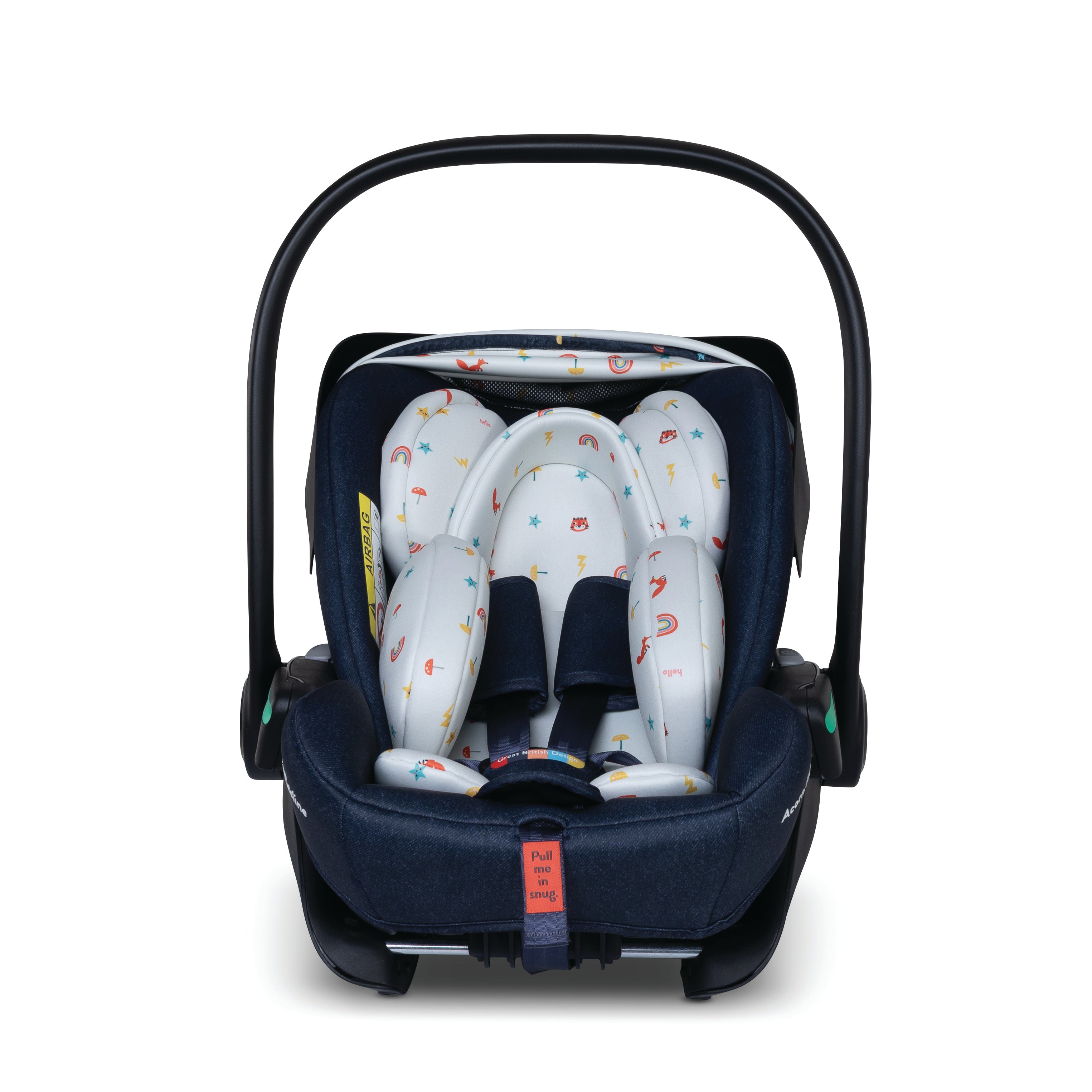 Acorn Recline i-Size 0+ Babyschale - Doodle Days