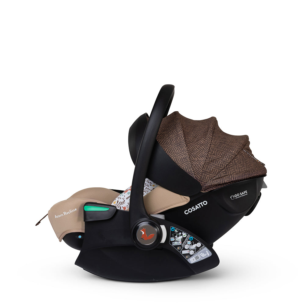 Acorn Recline i-Size 0+ Babyschale - Foxford Hall