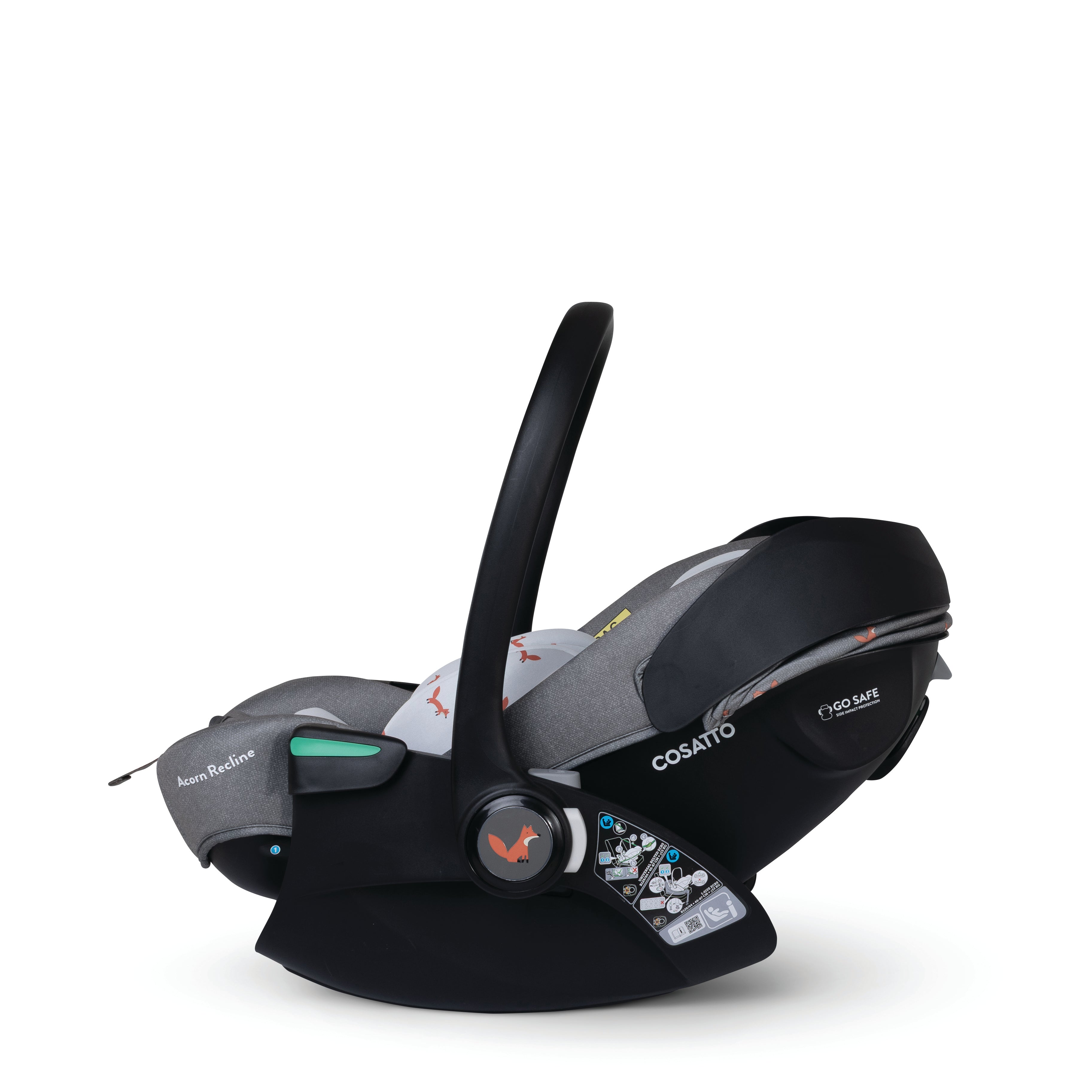 Acorn Recline i-Size 0+ Babyschale - Foxling