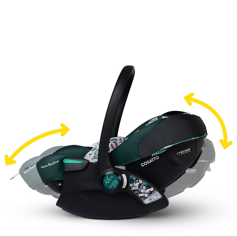 Acorn Recline i-Size 0+ Babyschale - Masquerade