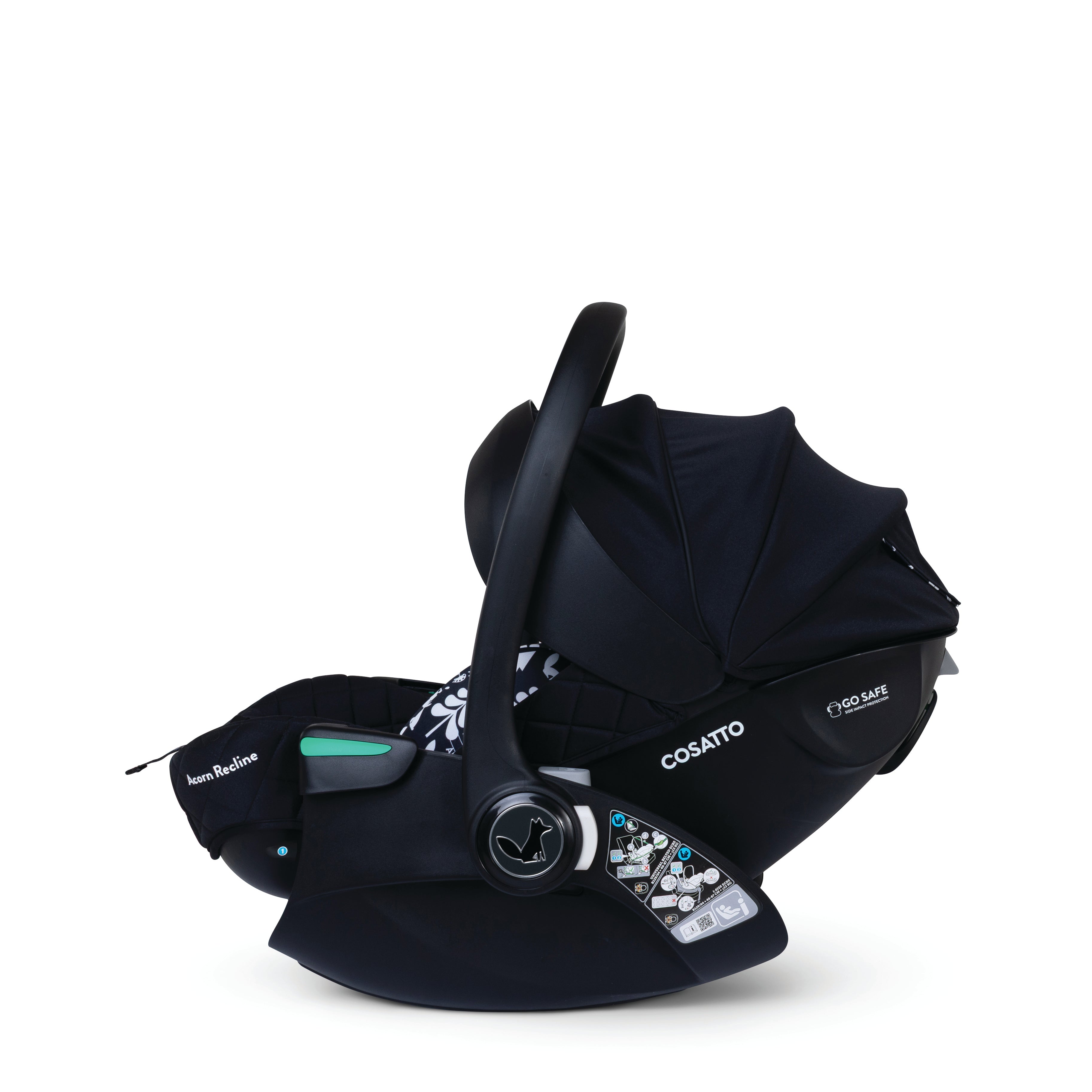 Acorn Recline i-Size 0+ Babyschale - Silhouette