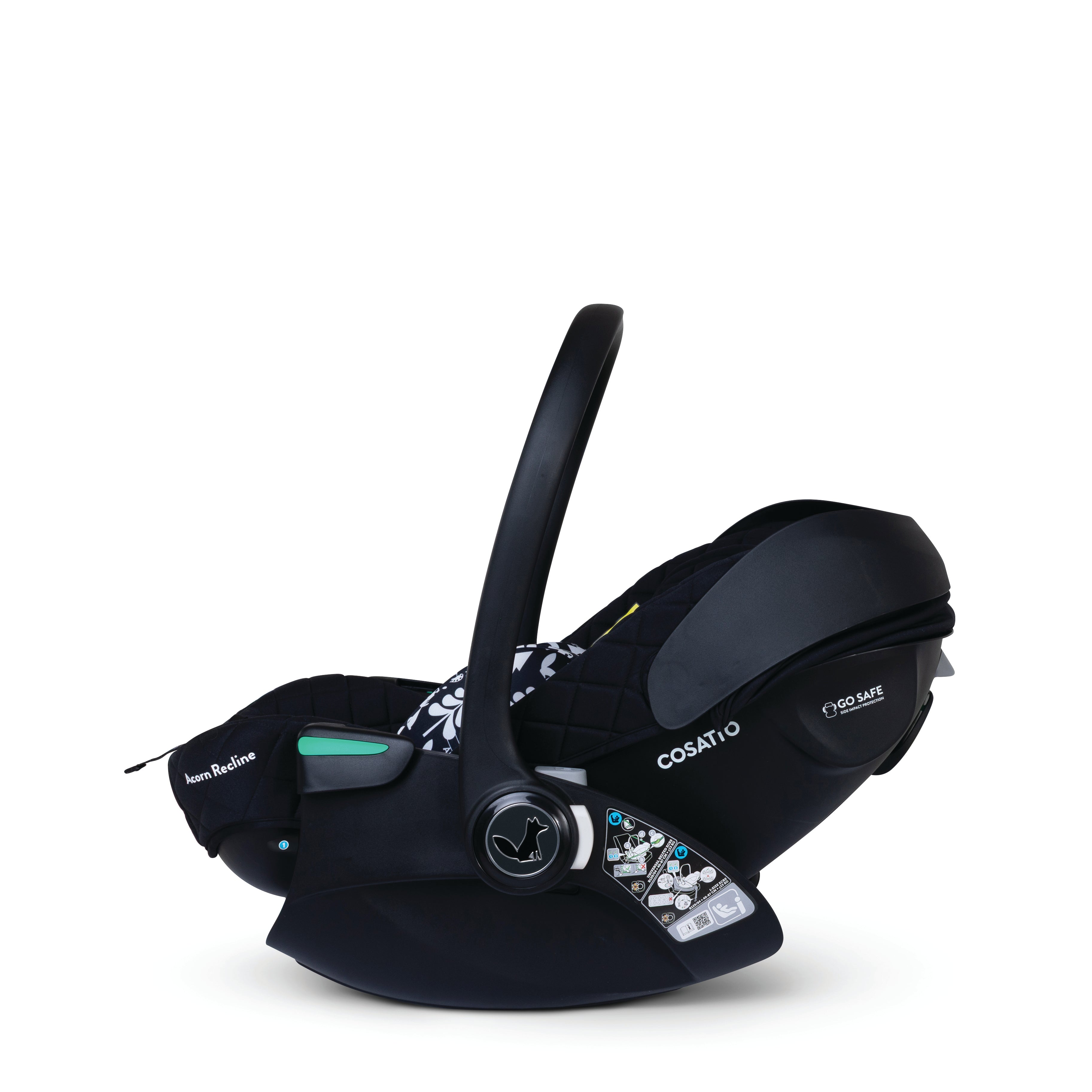 Acorn Recline i-Size 0+ Babyschale - Silhouette