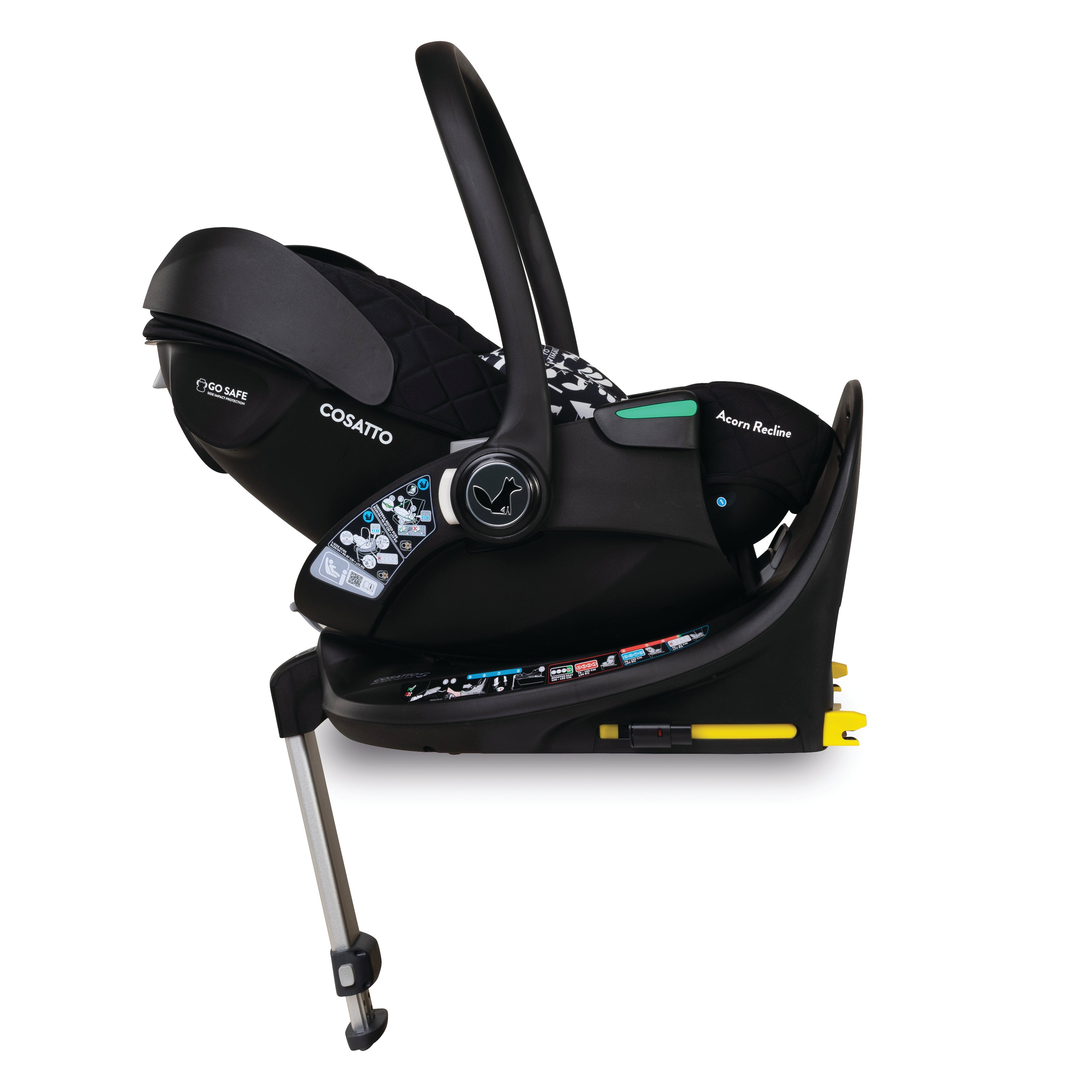 Acorn Recline i-Size 0+ Babyschale - Silhouette