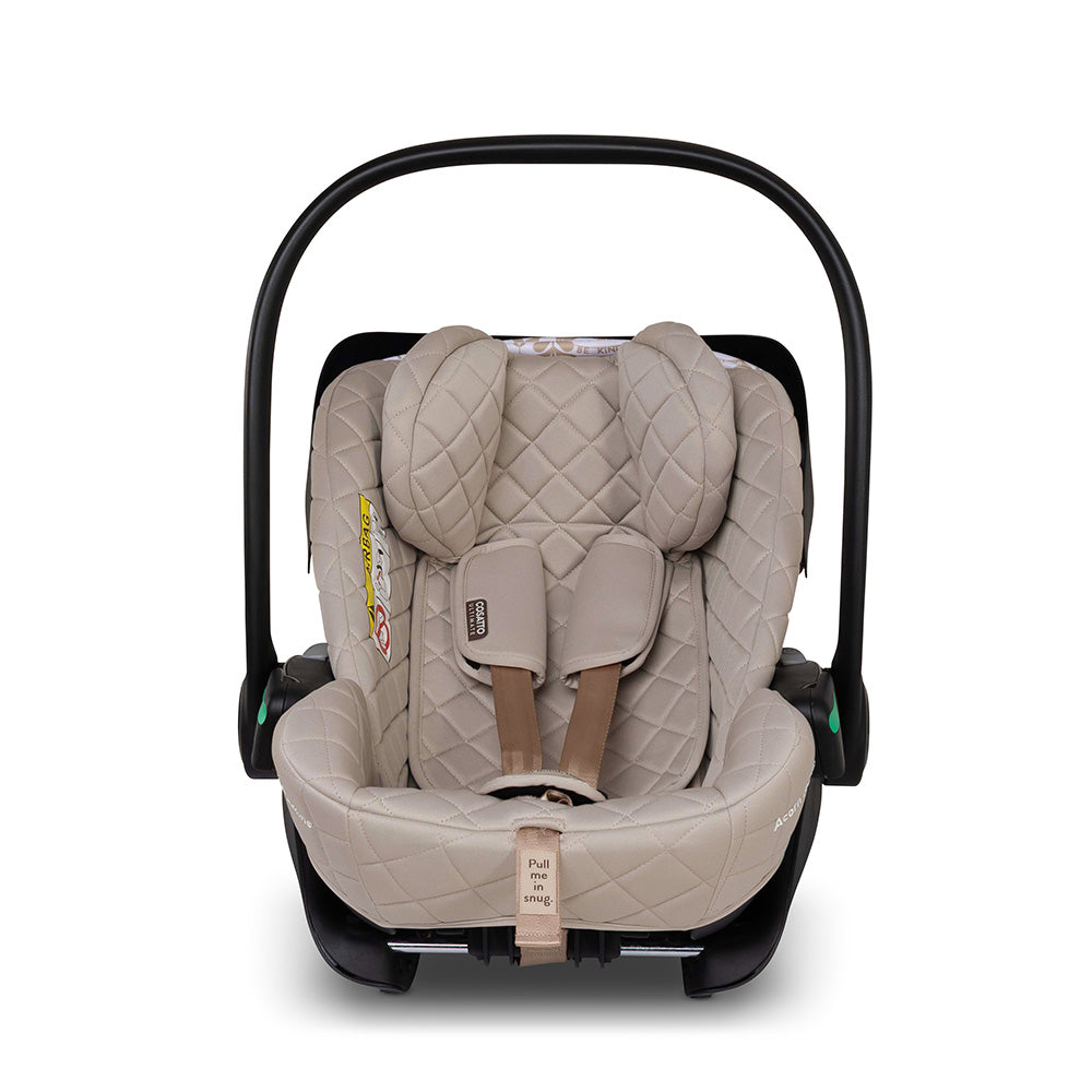 Acorn Recline i-Size 0+ Babyschale - Whisper