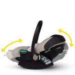 Wow 3 Familien Set inkl. Liege-Babyschale & 0-12 J. Kindersitz - Whisper