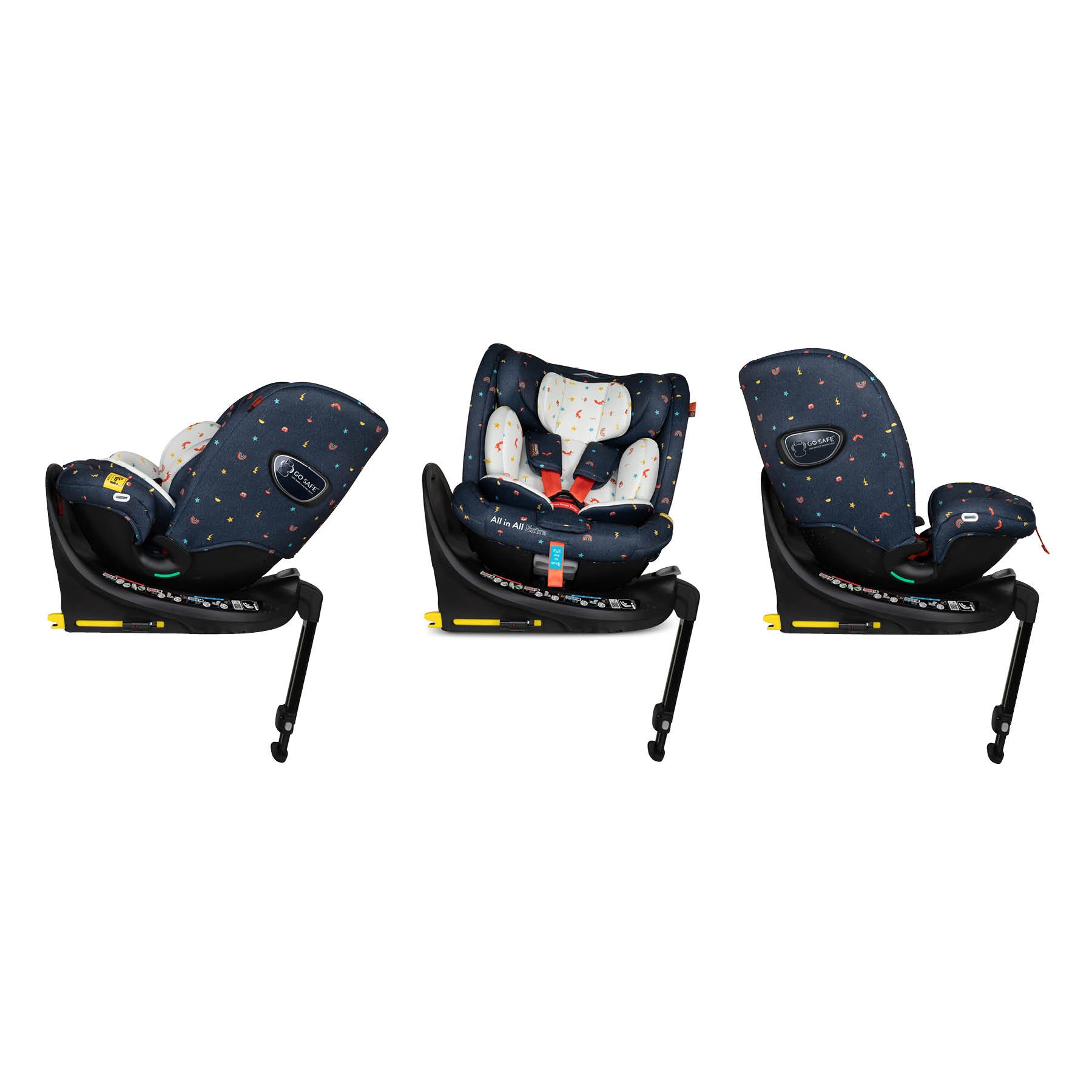 All in All Extra i-Size 360 Kindersitz - Doodle Days