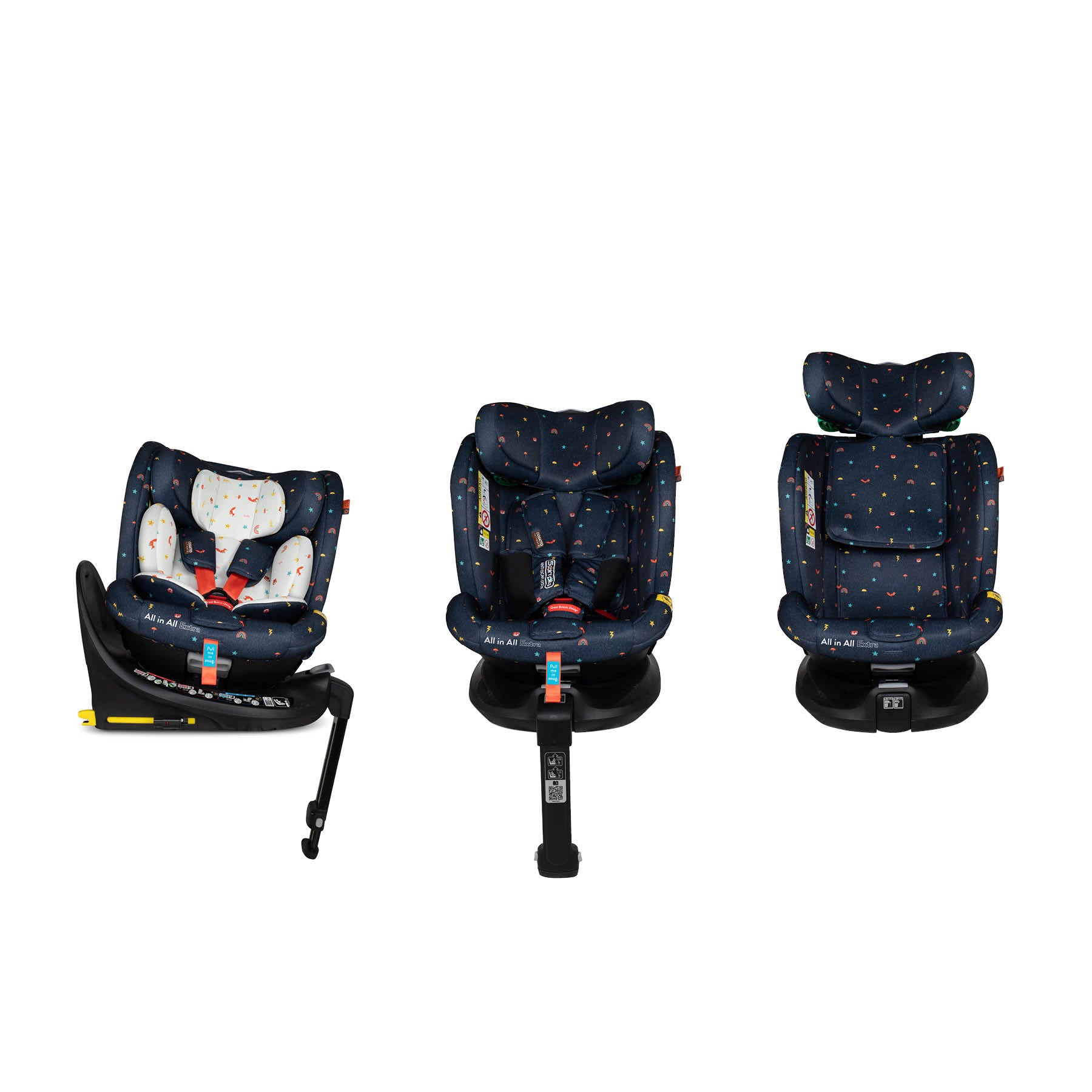 All in All Extra i-Size 360 Kindersitz - Doodle Days