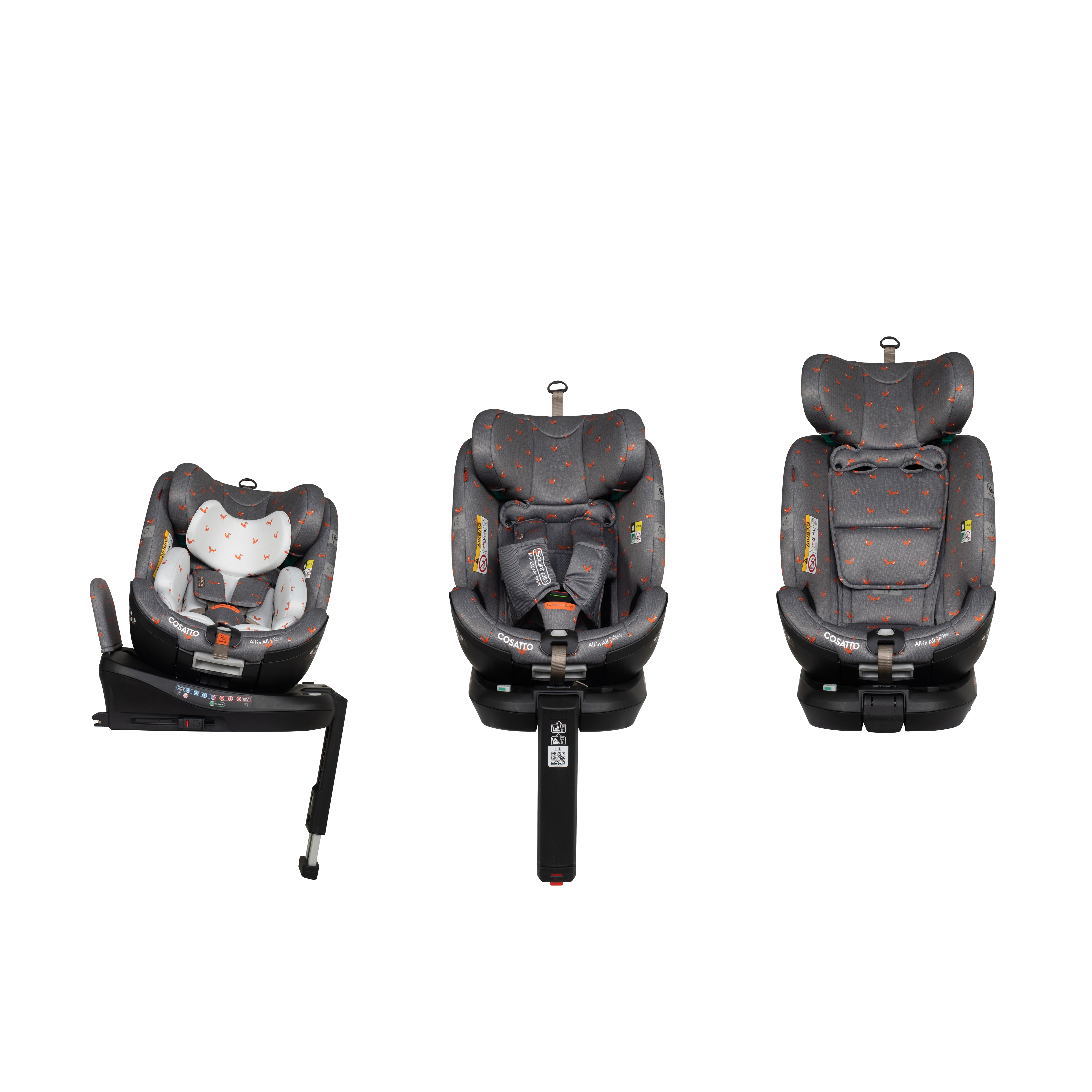 All in All Ultra i-Size 360 Car Seat Foxling - Cosatto Deutschland