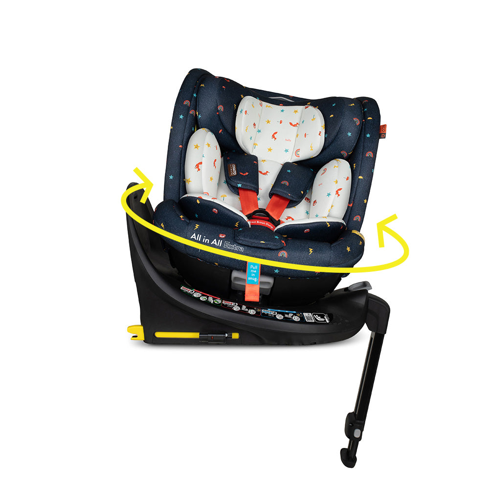 All in All Extra i-Size 360 Kindersitz - Doodle Days