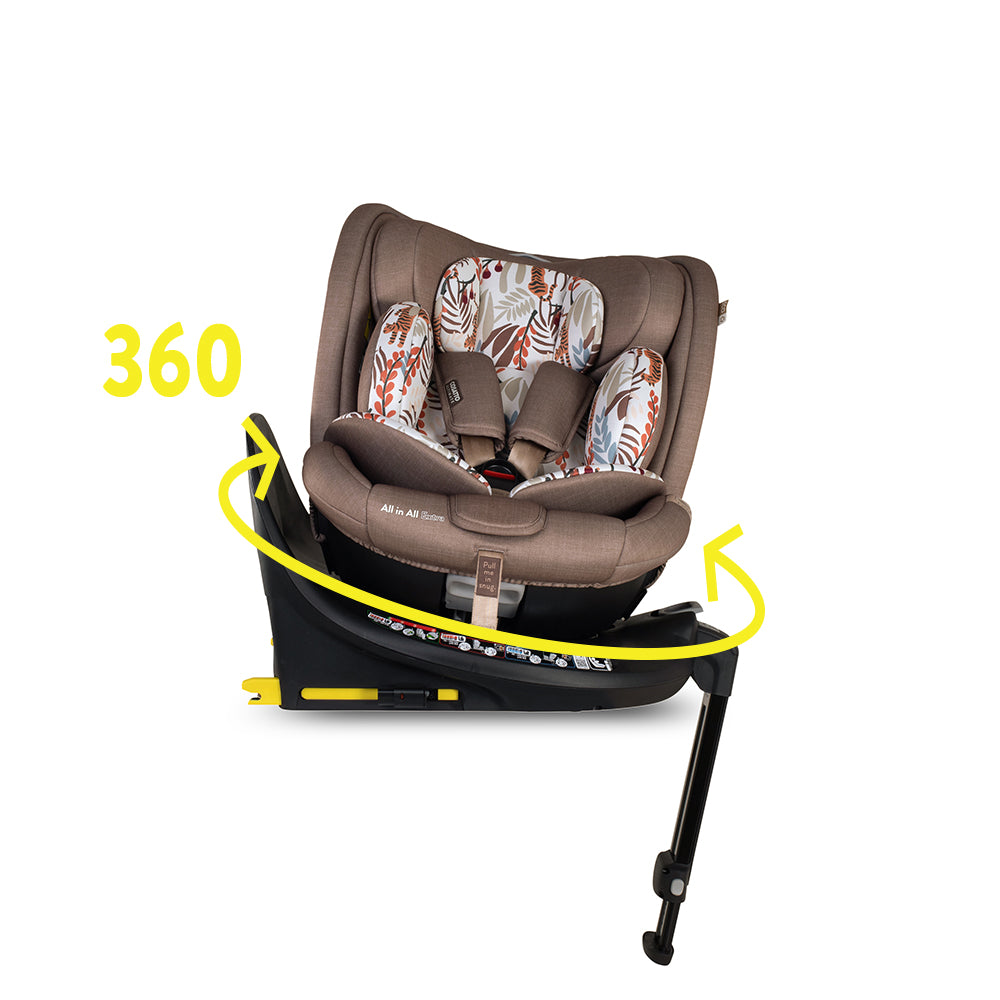 All in All Extra i-Size 360 Kindersitz - Tiger Tale
