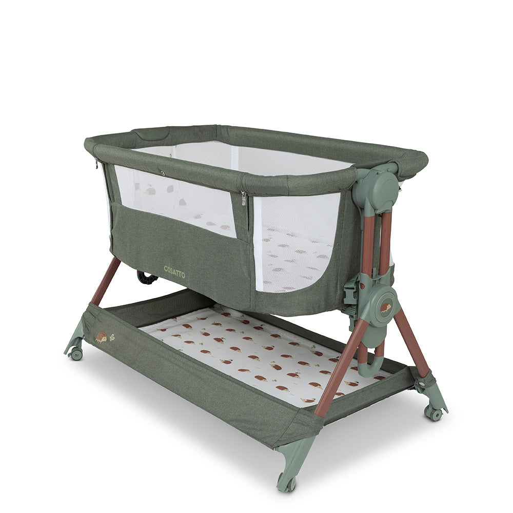 Giggle 4 Mega Set 3-in-1 mit Hochstuhl & Beistellbett - Hoglet