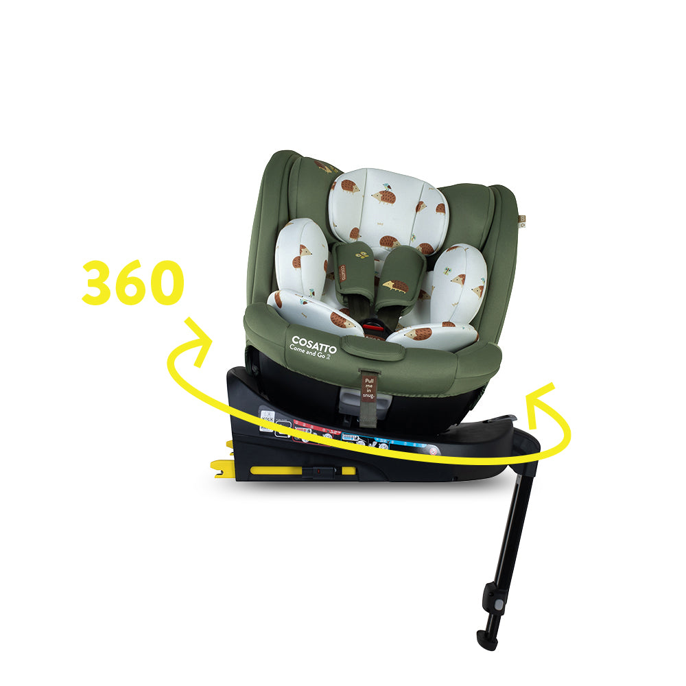 Giggle 4 Mega Set 3-in-1 mit Hochstuhl & Beistellbett - Hoglet