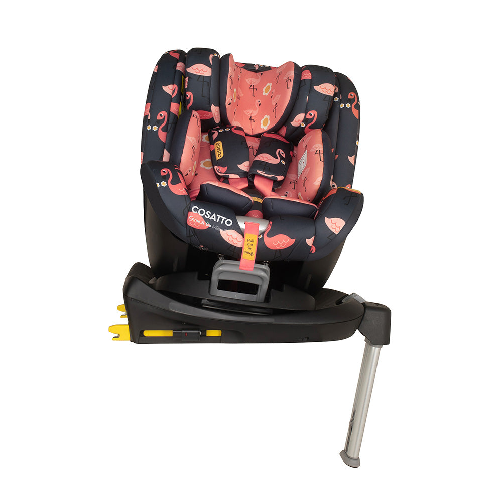 Come and Go i-Size 360 Rotate Kindersitz - Pretty Flamingo