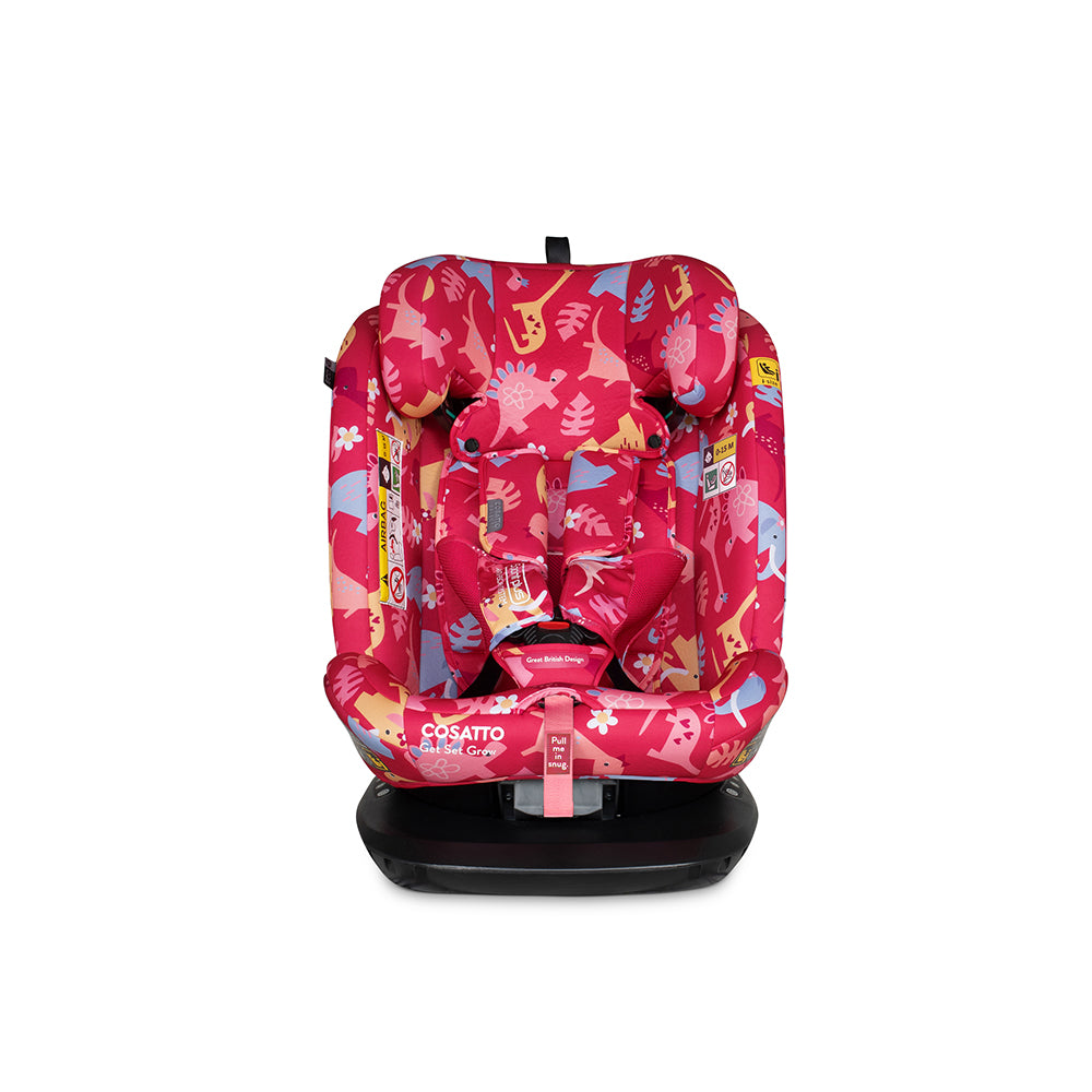Get Set Grow i-Size 360 Kindersitz - Dino Delite
