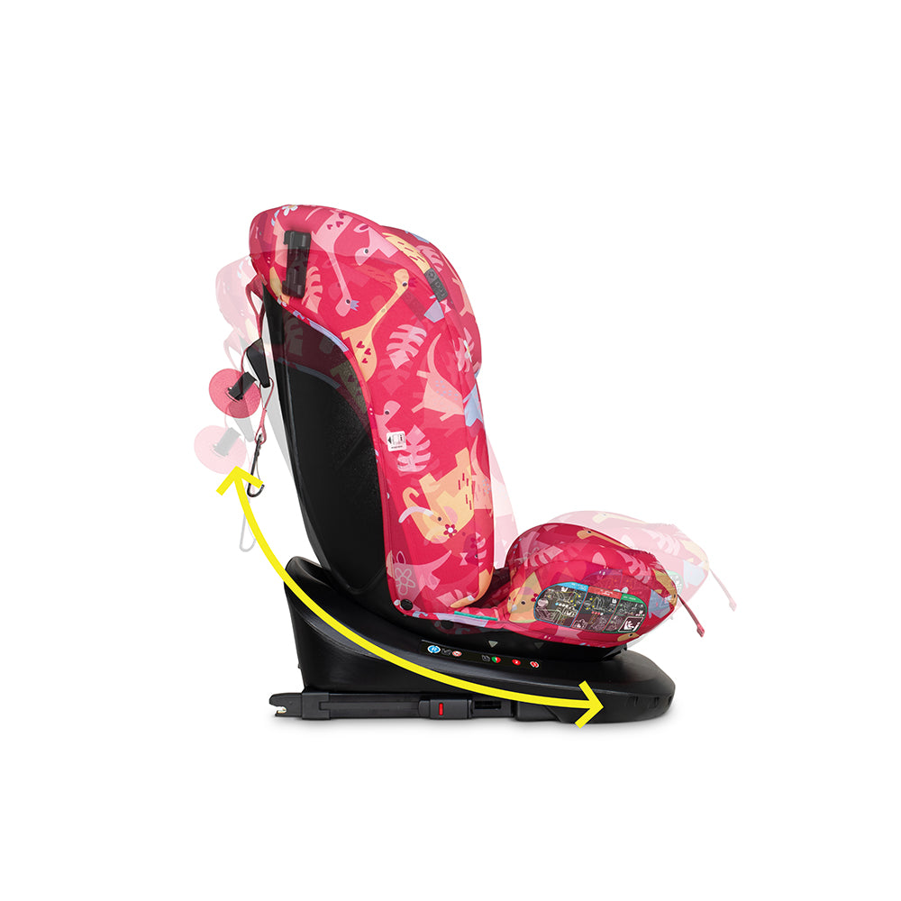 Get Set Grow i-Size 360 Kindersitz - Dino Delite