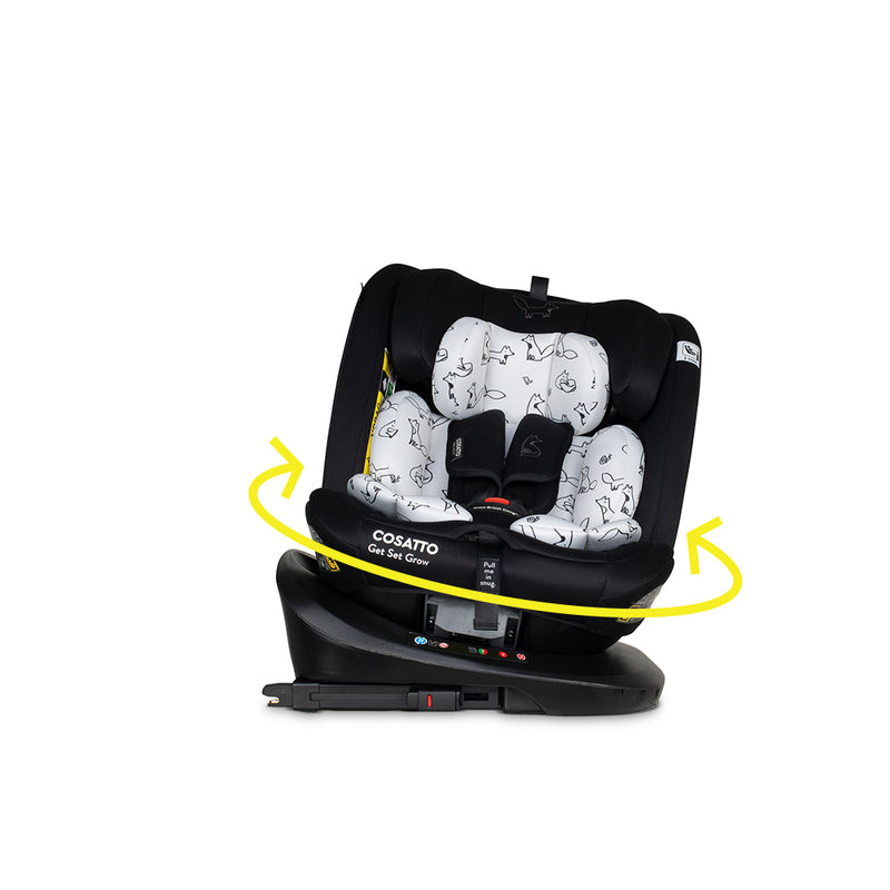Get Set Grow i-Size 360 Kindersitz - Foxed