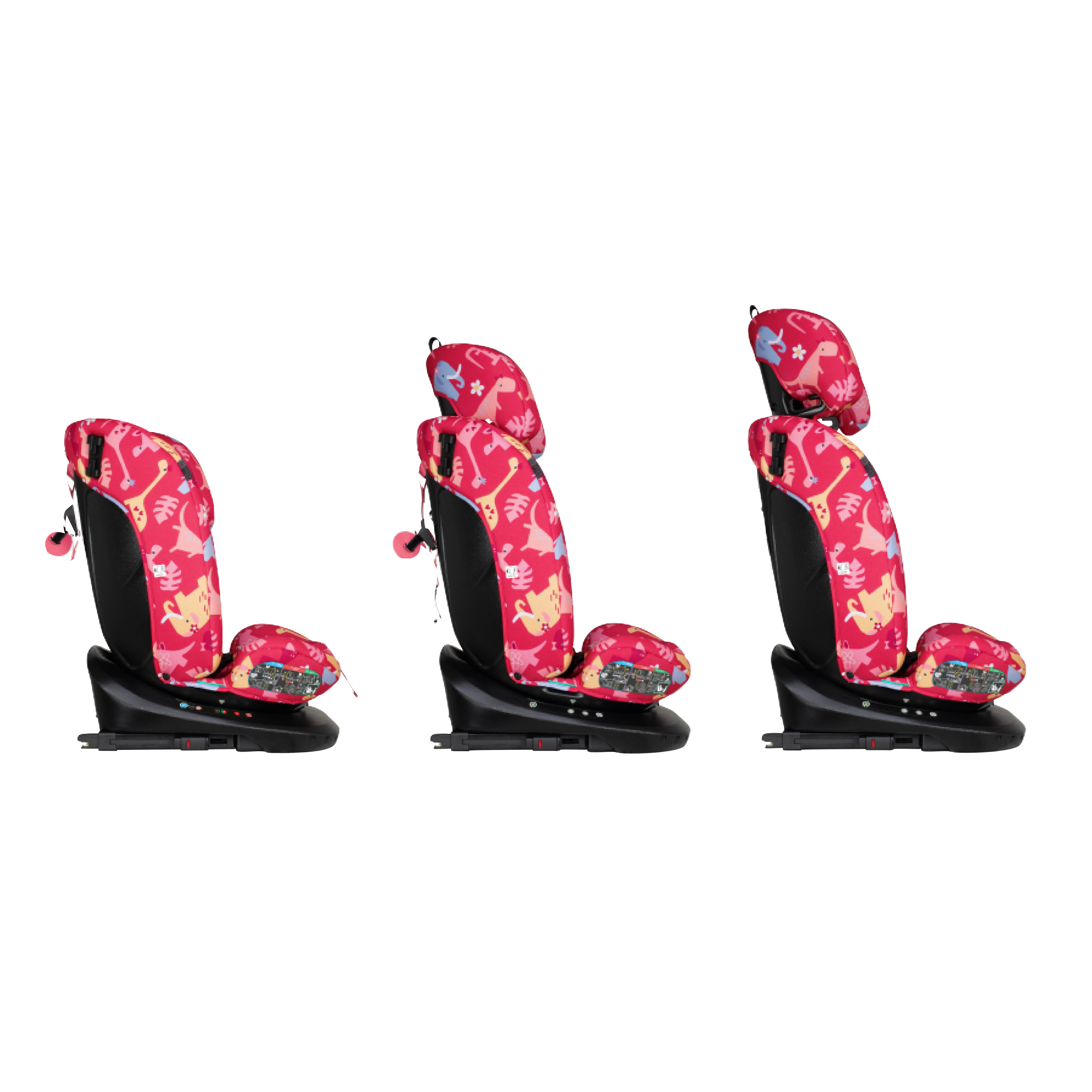 Get Set Grow i-Size 360 Kindersitz - Dino Delite