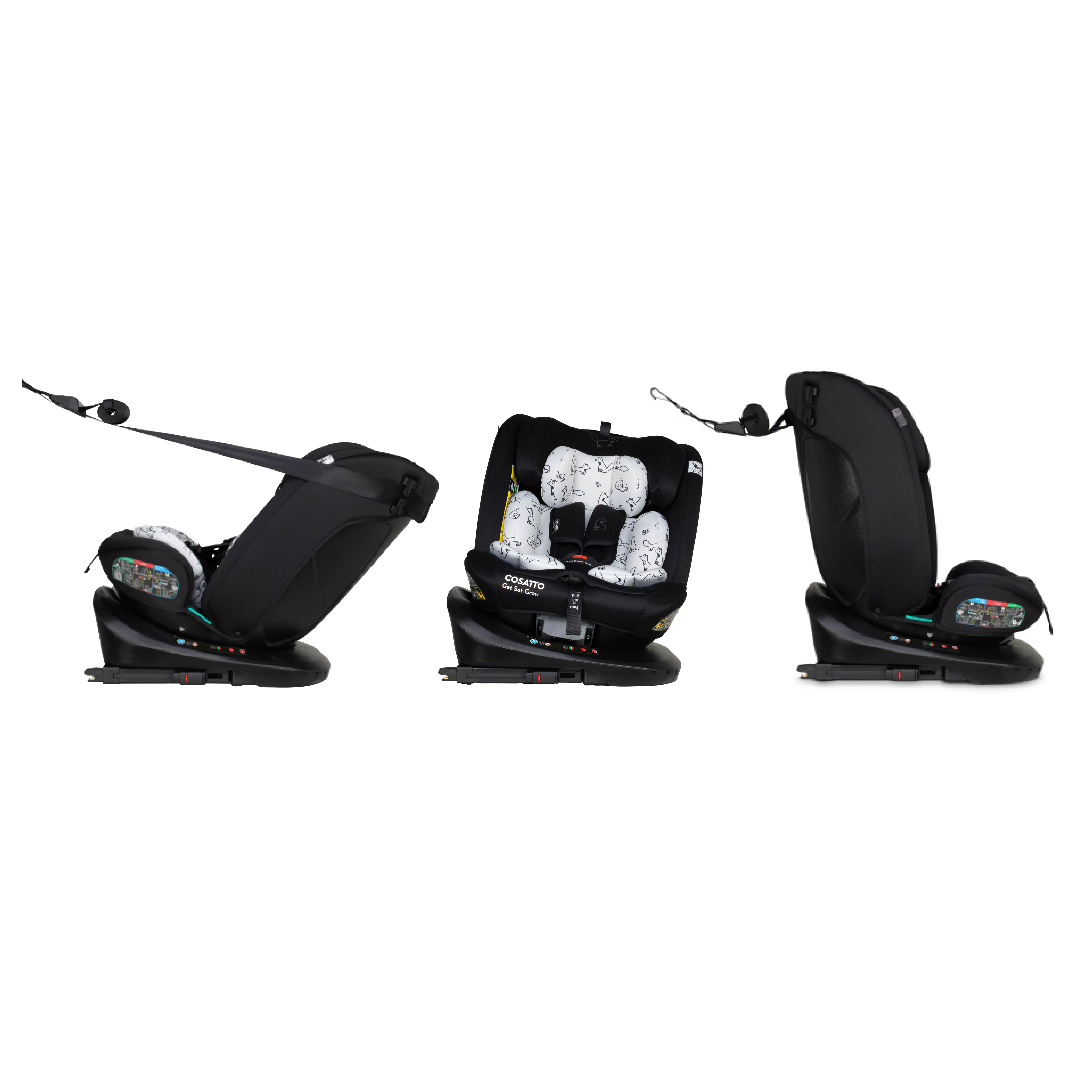 Get Set Grow i-Size 360 Kindersitz - Foxed