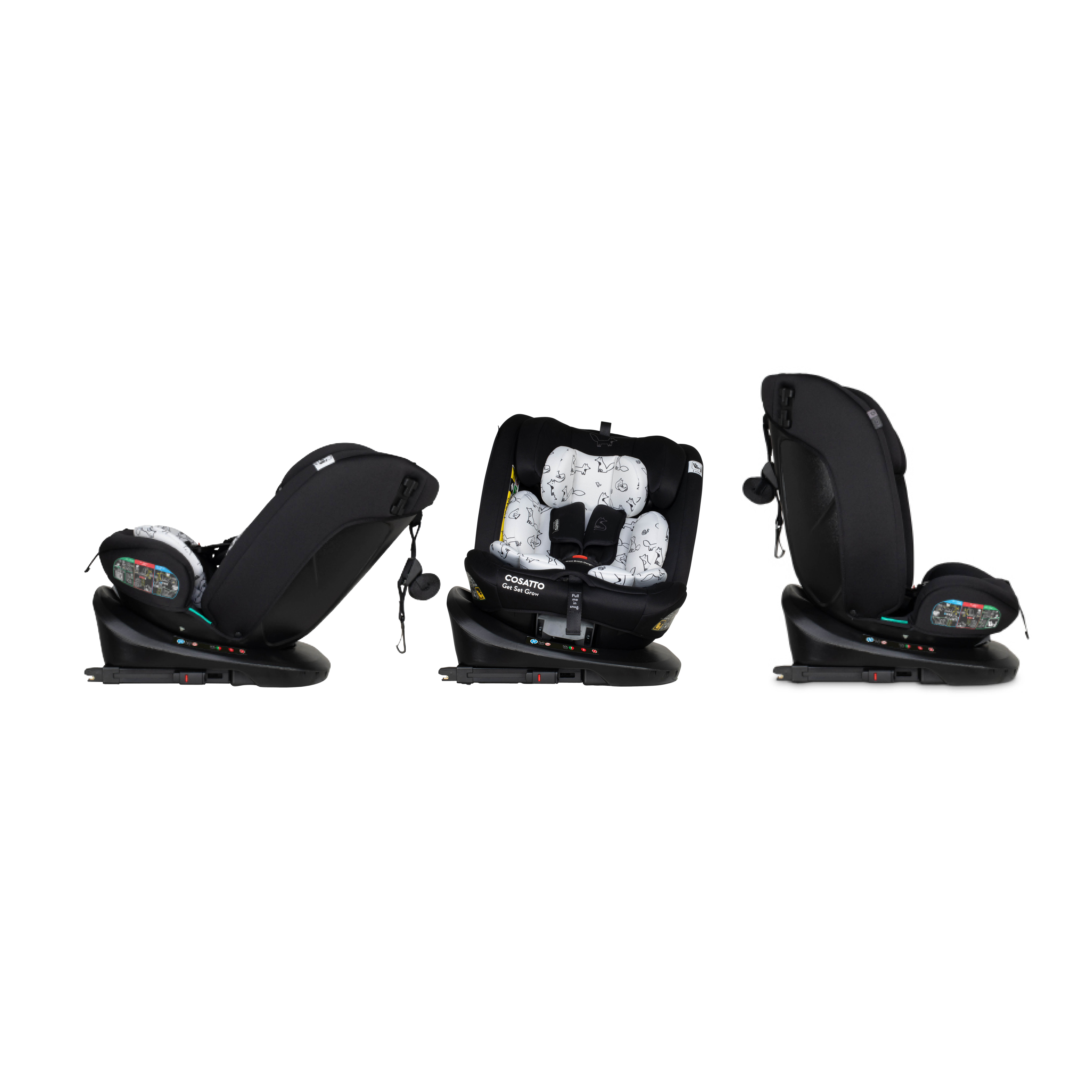 Get Set Grow i-Size 360 Kindersitz - Foxed