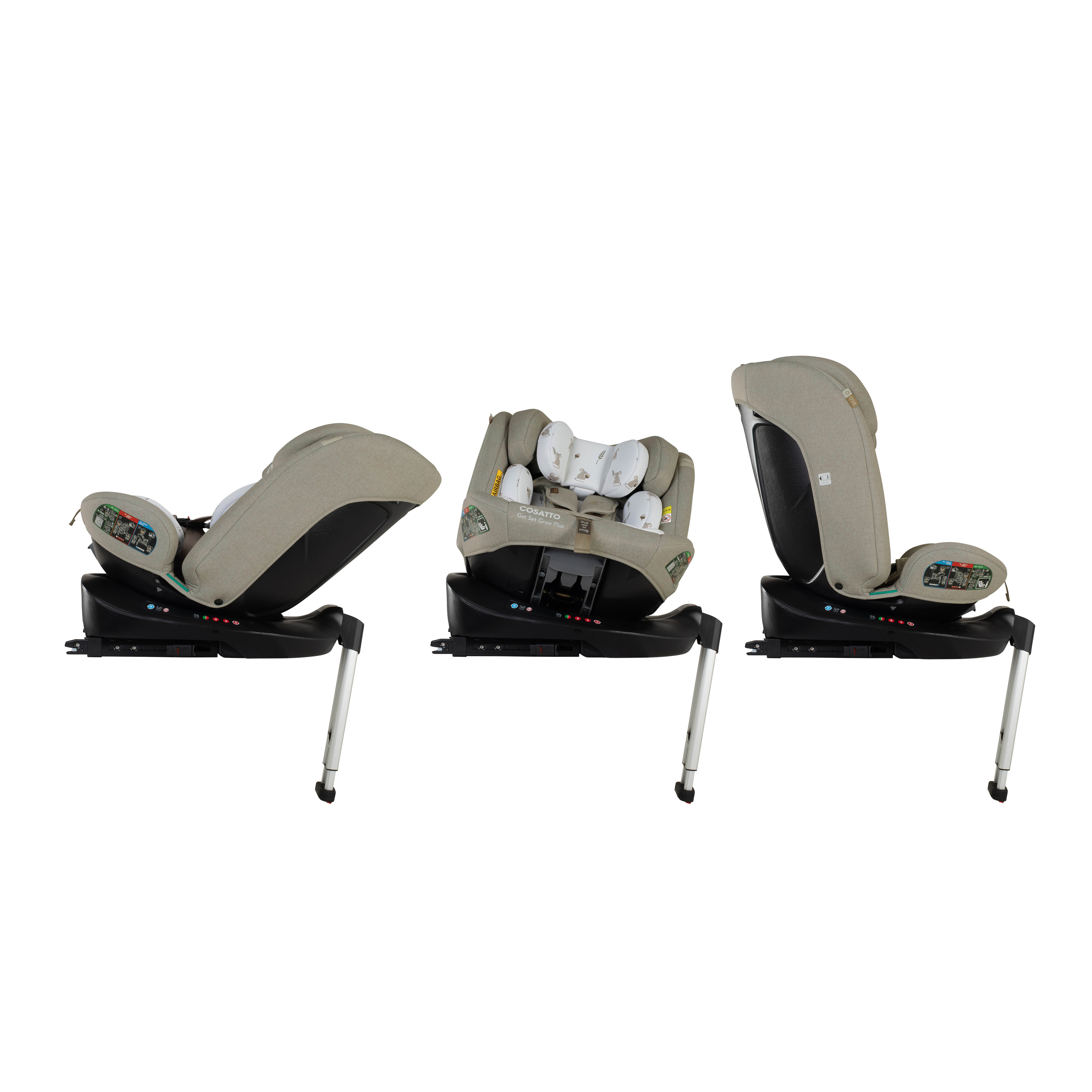 Get Set Grow Plus i-Size 360 Kindersitz - Hushmouse