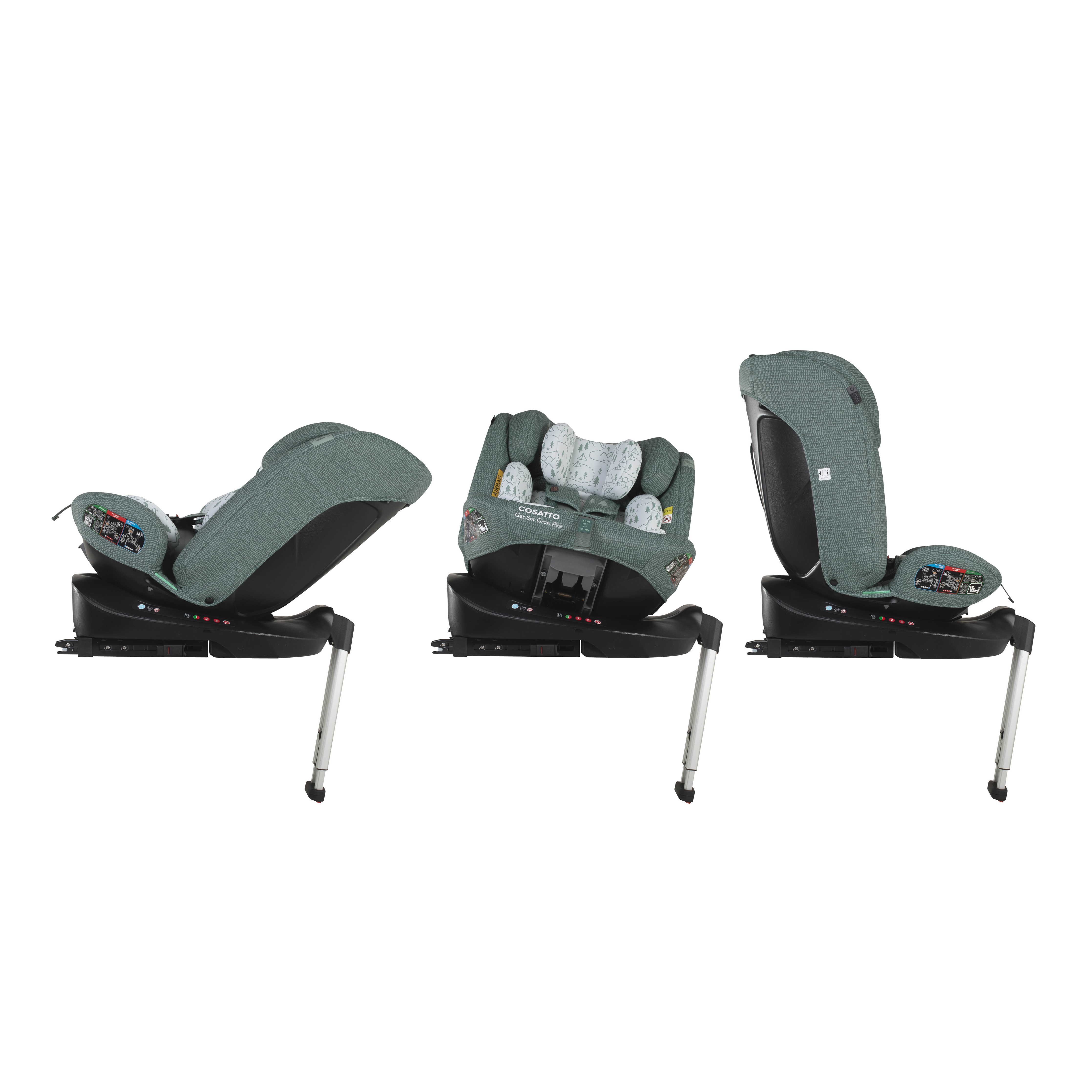 Get Set Grow Plus i-Size 360 Kindersitz - Tiny Treetops