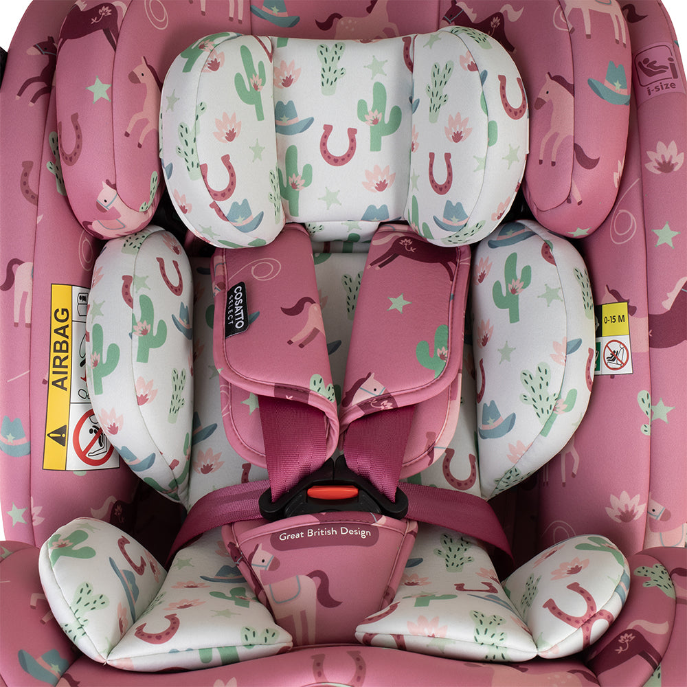 Get Set Grow Plus i-Size 360 Kindersitz - Pony Party