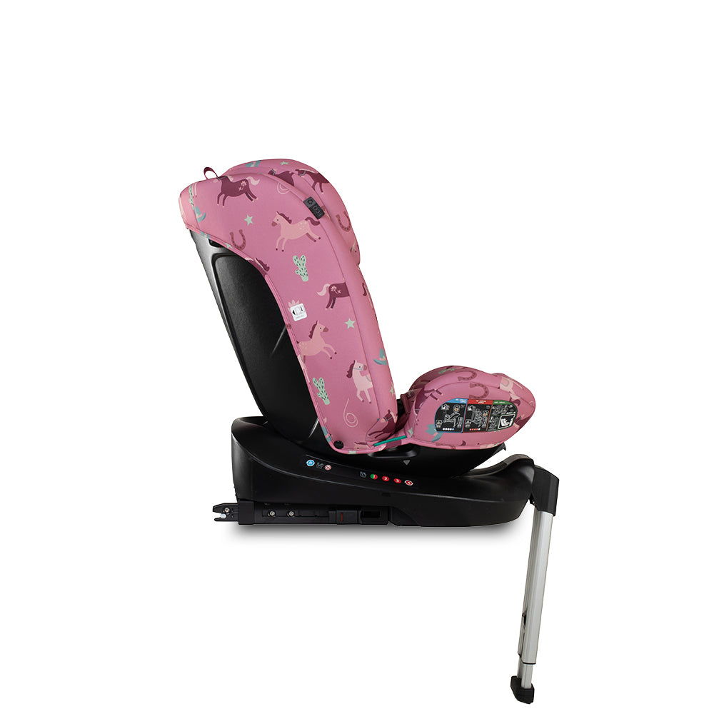Get Set Grow Plus i-Size 360 Kindersitz - Pony Party