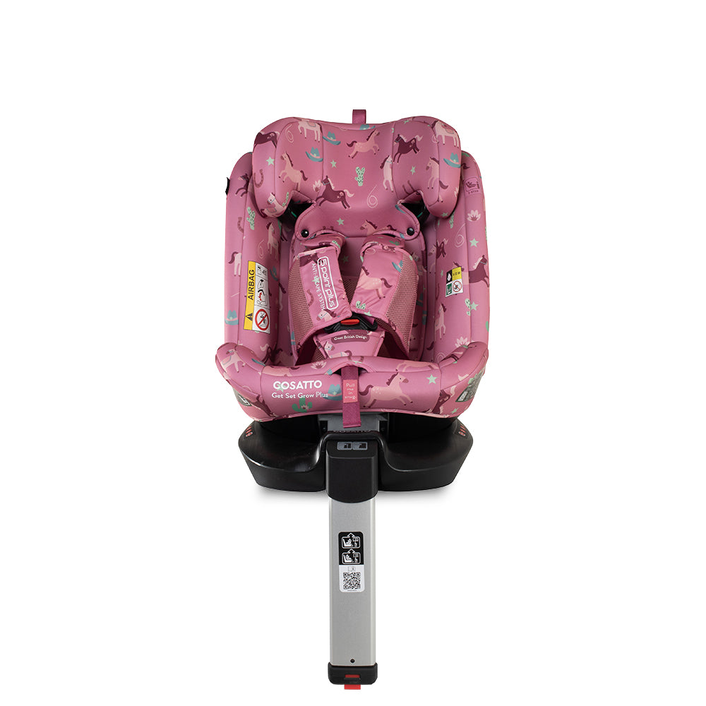 Get Set Grow Plus i-Size 360 Kindersitz - Pony Party