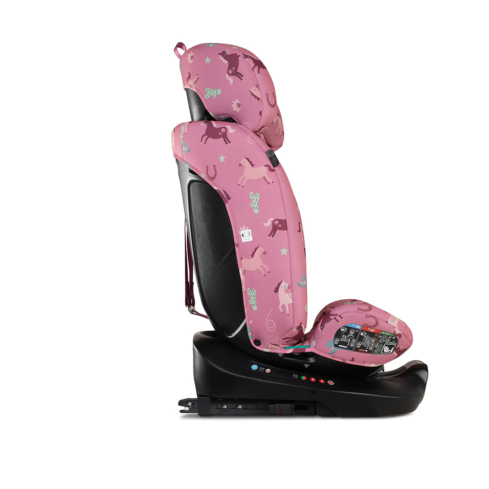 Get Set Grow Plus i-Size 360 Kindersitz - Pony Party