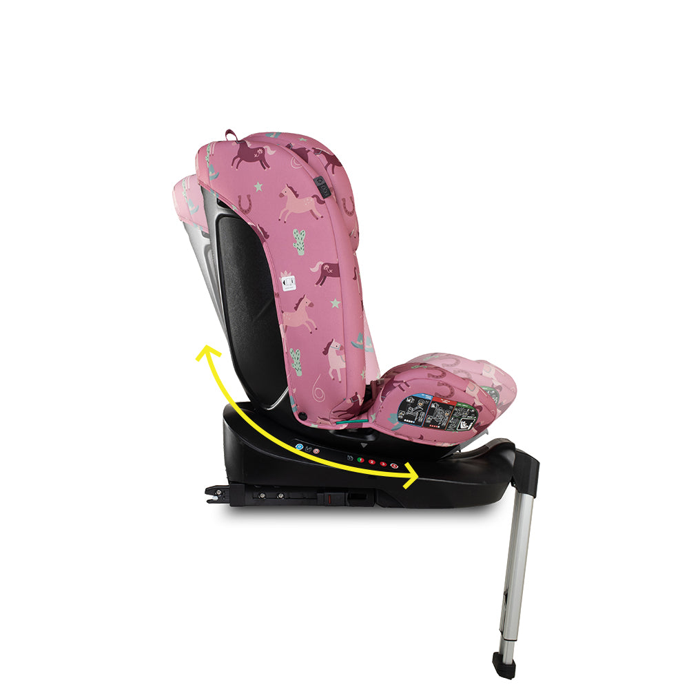 Get Set Grow Plus i-Size 360 Kindersitz - Pony Party
