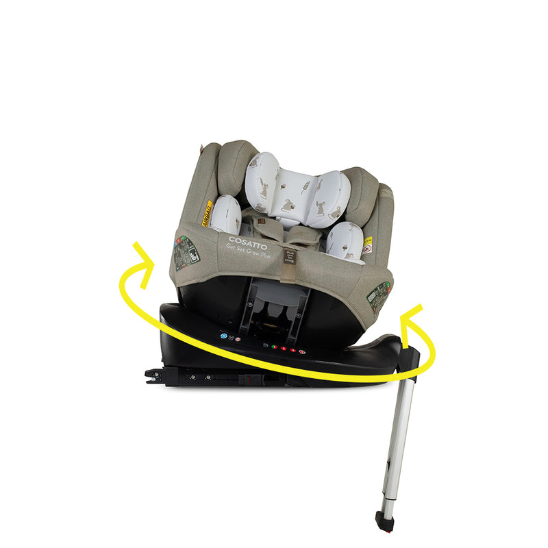 Get Set Grow Plus i-Size 360 Kindersitz - Hushmouse