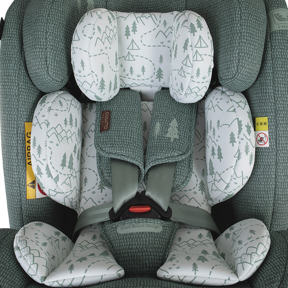 Get Set Grow Plus i-Size 360 Kindersitz - Tiny Treetops