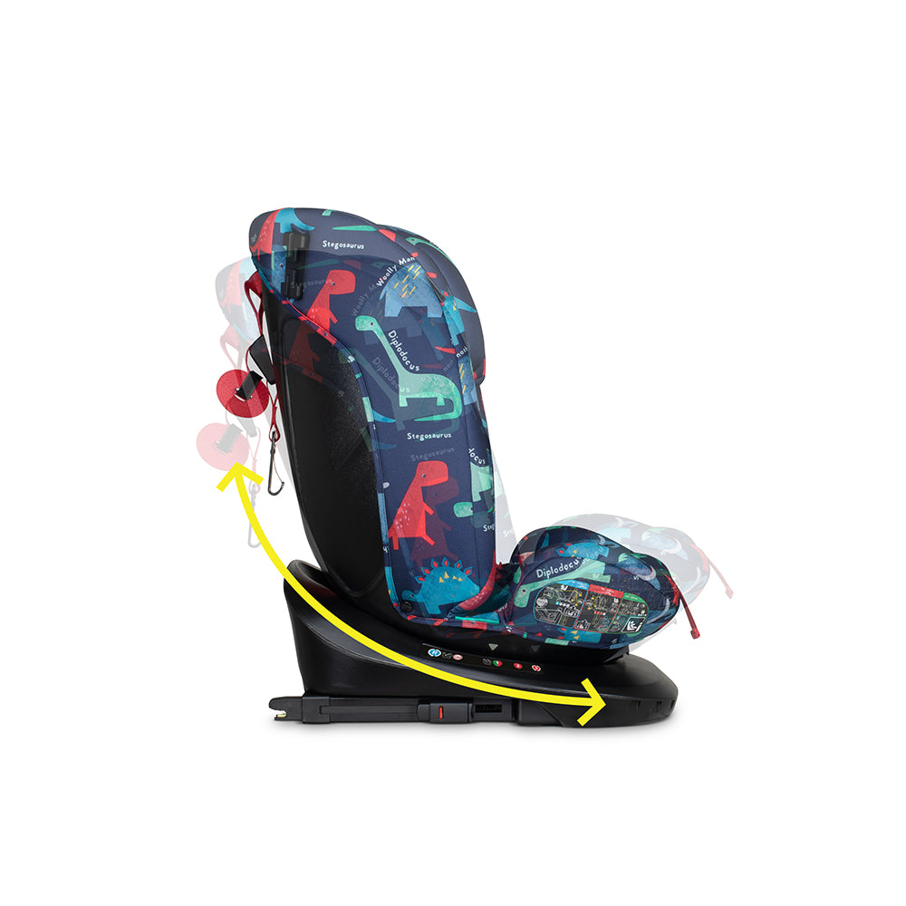 Get Set Gro i-Size 360 Kindersitz - D is for Dino