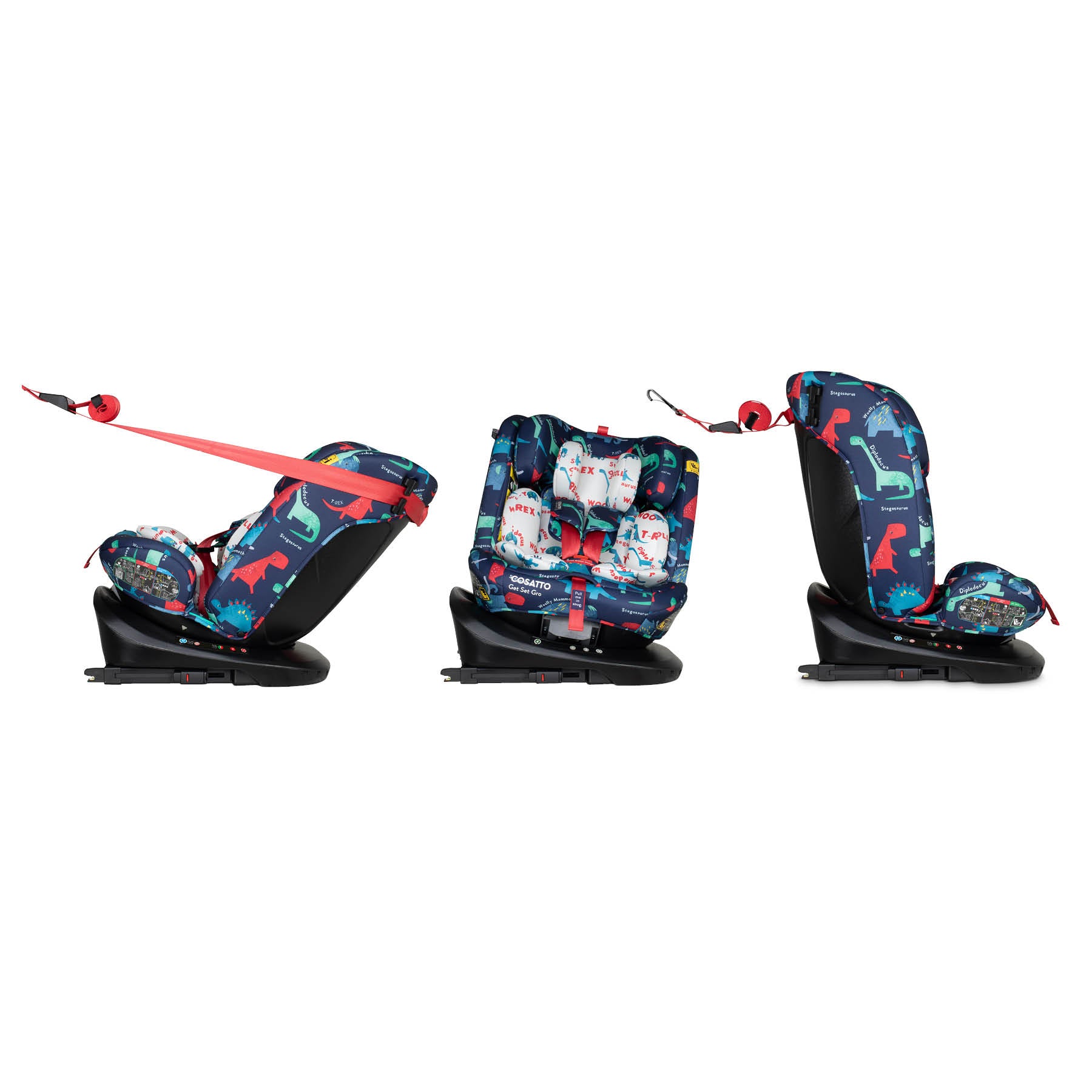 Get Set Gro i-Size 360 Kindersitz - D is for Dino