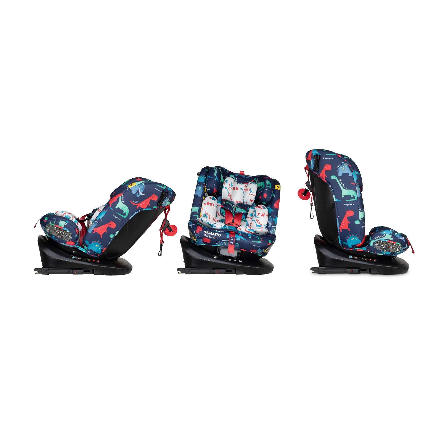 Get Set Gro i-Size 360 Kindersitz - D is for Dino
