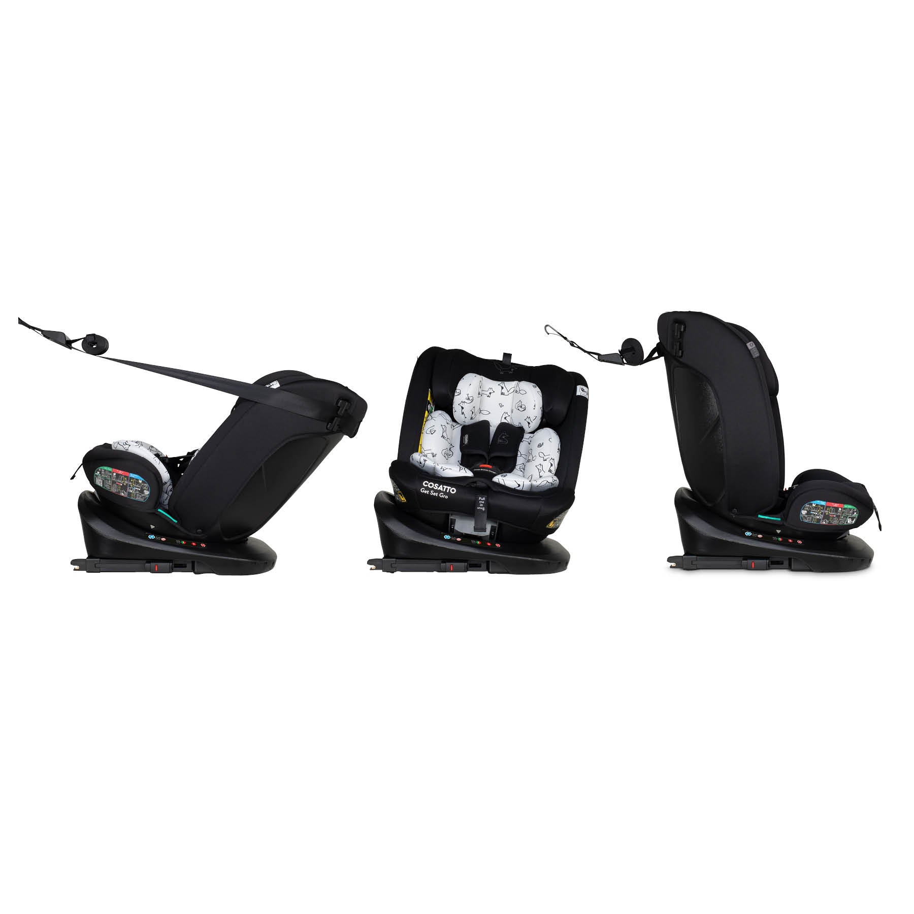 Get Set Gro i-Size 360 Kindersitz - Foxed