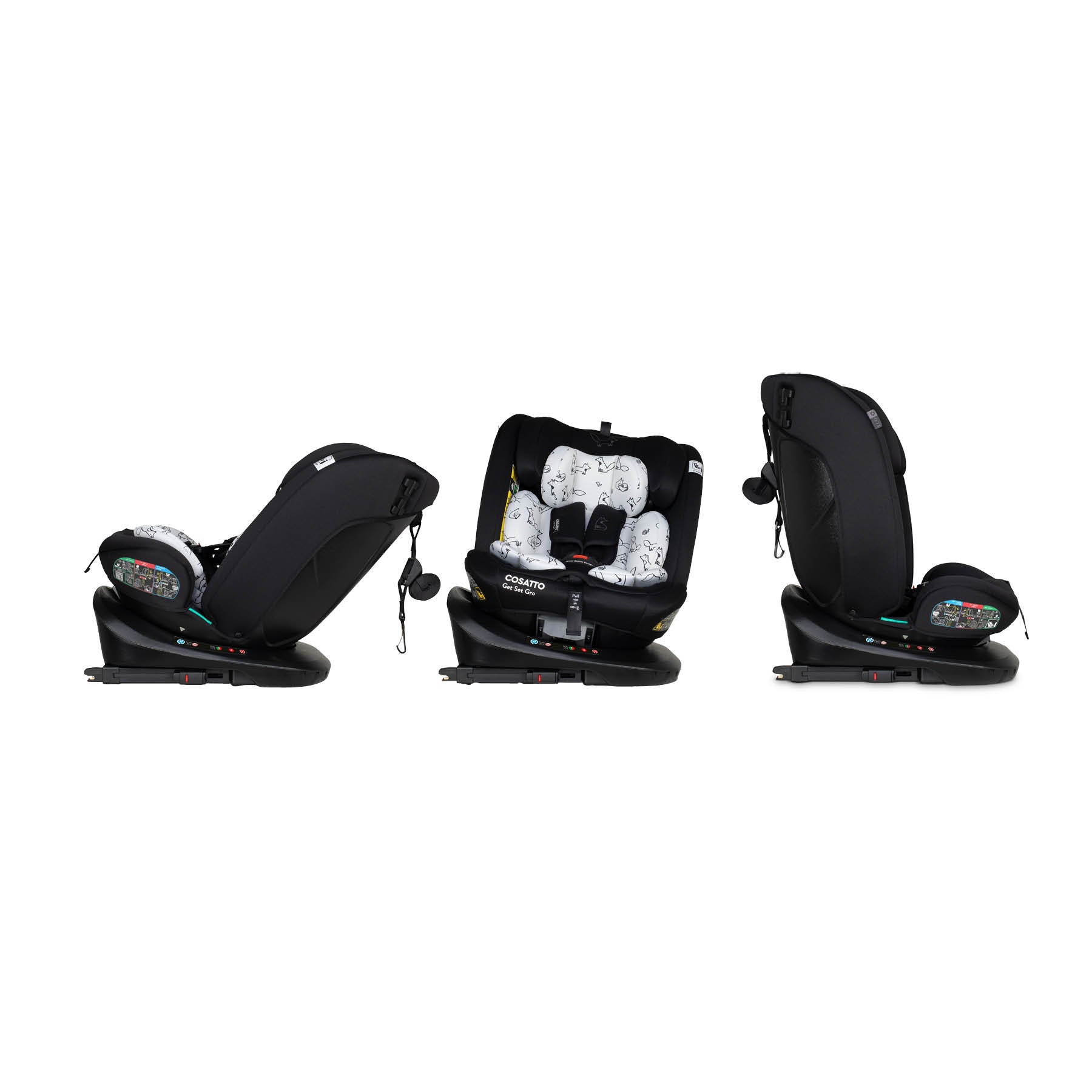 Get Set Gro i-Size 360 Kindersitz - Foxed