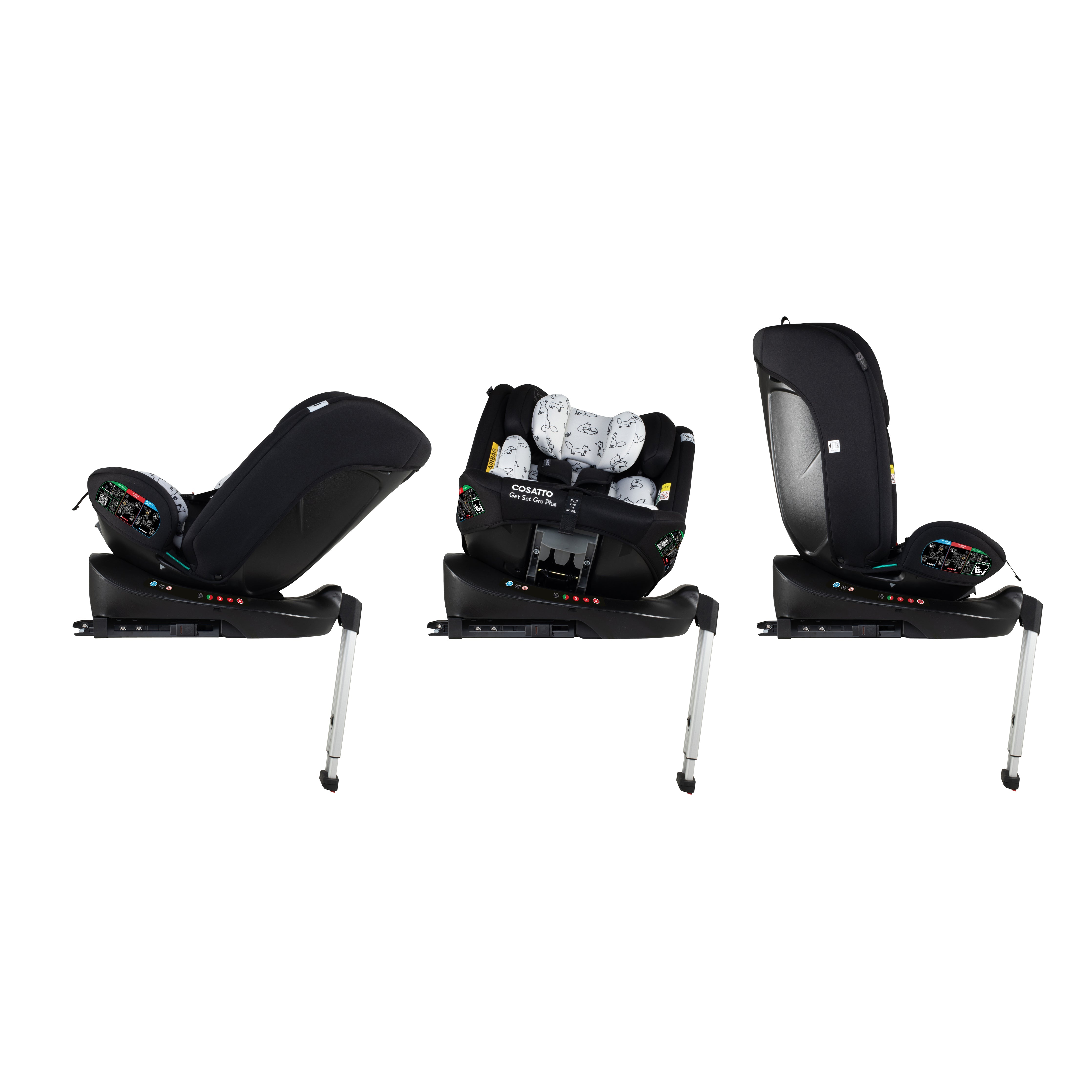 Get Set Gro Plus i-Size 360 Kindersitz - Foxed